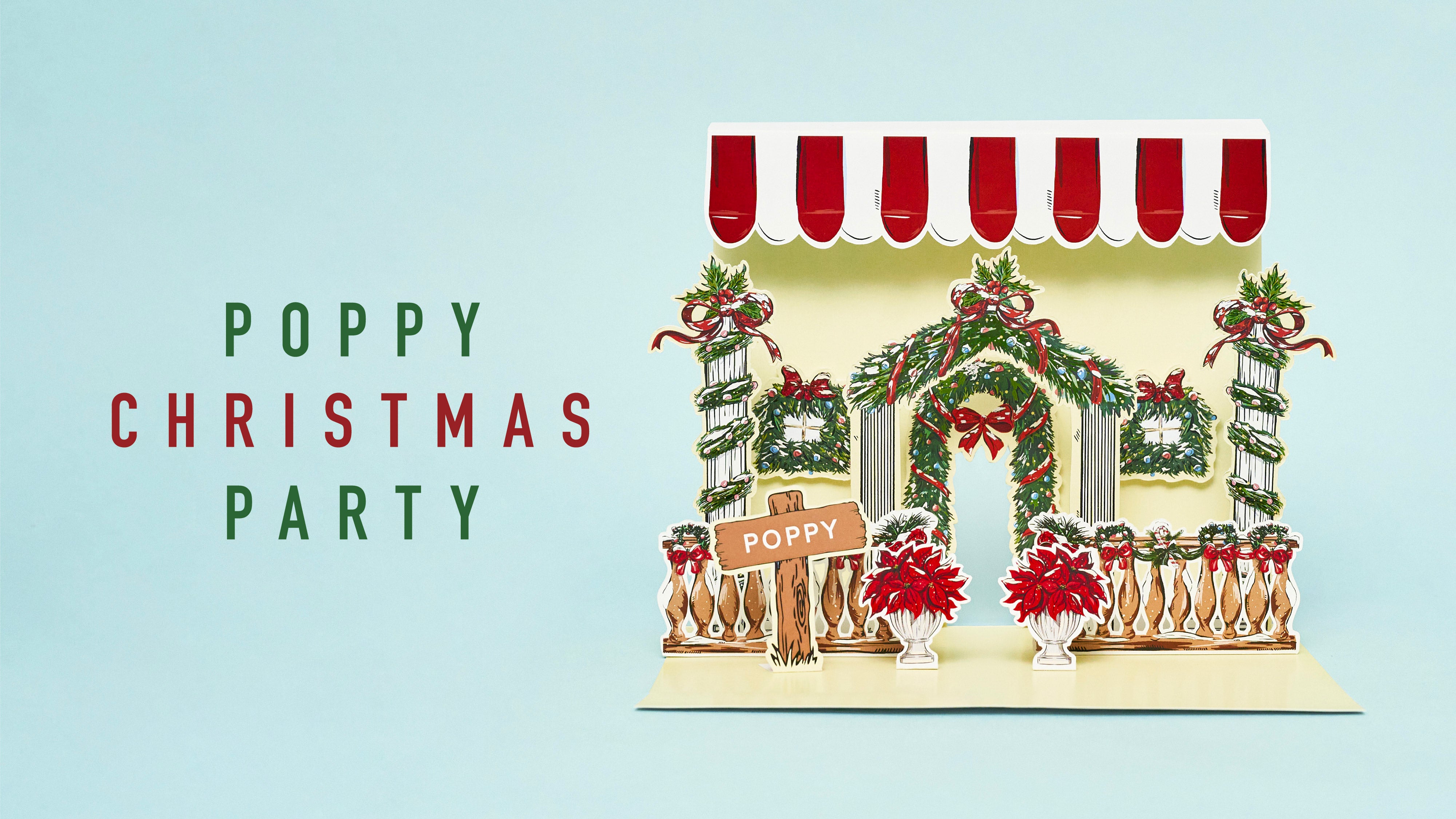 POPPY CHRISTMAS PARTY<br>名古屋&大阪 開催決定!