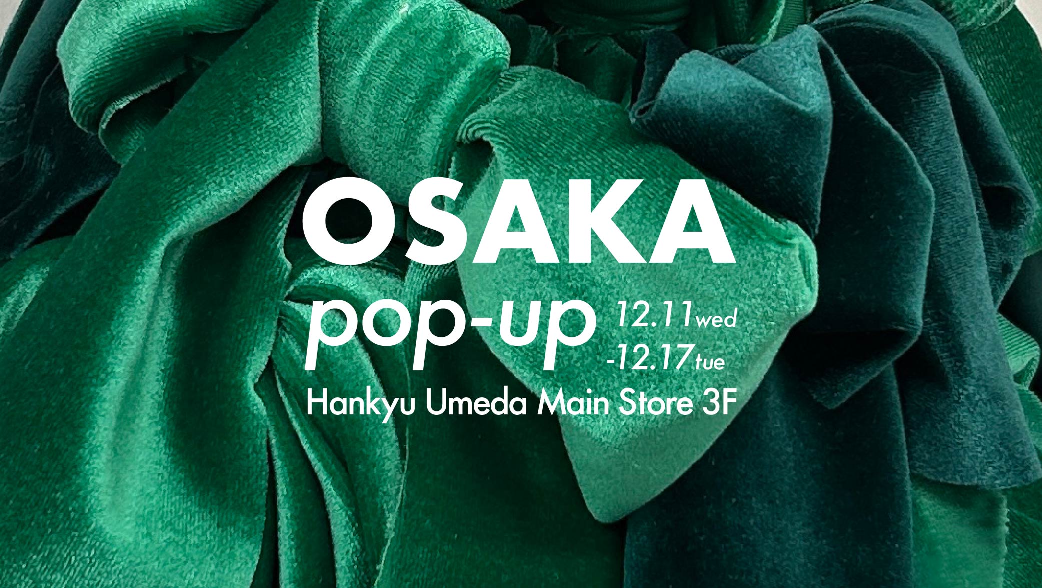 OSAKA POPUP 開催決定！ – POPPY