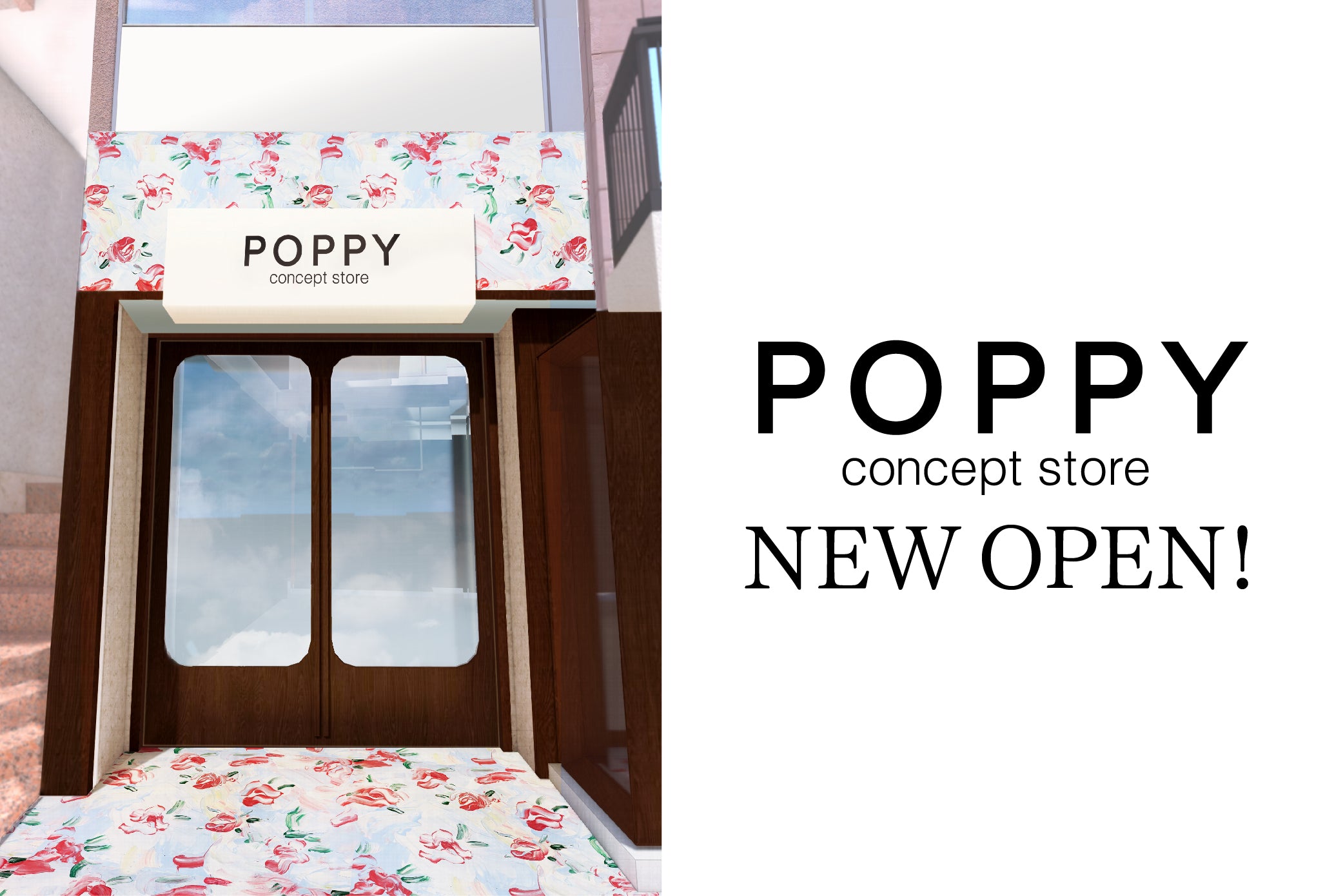 期間限定コンセプトストア「POPPY See-through Art Museum」がオープン!