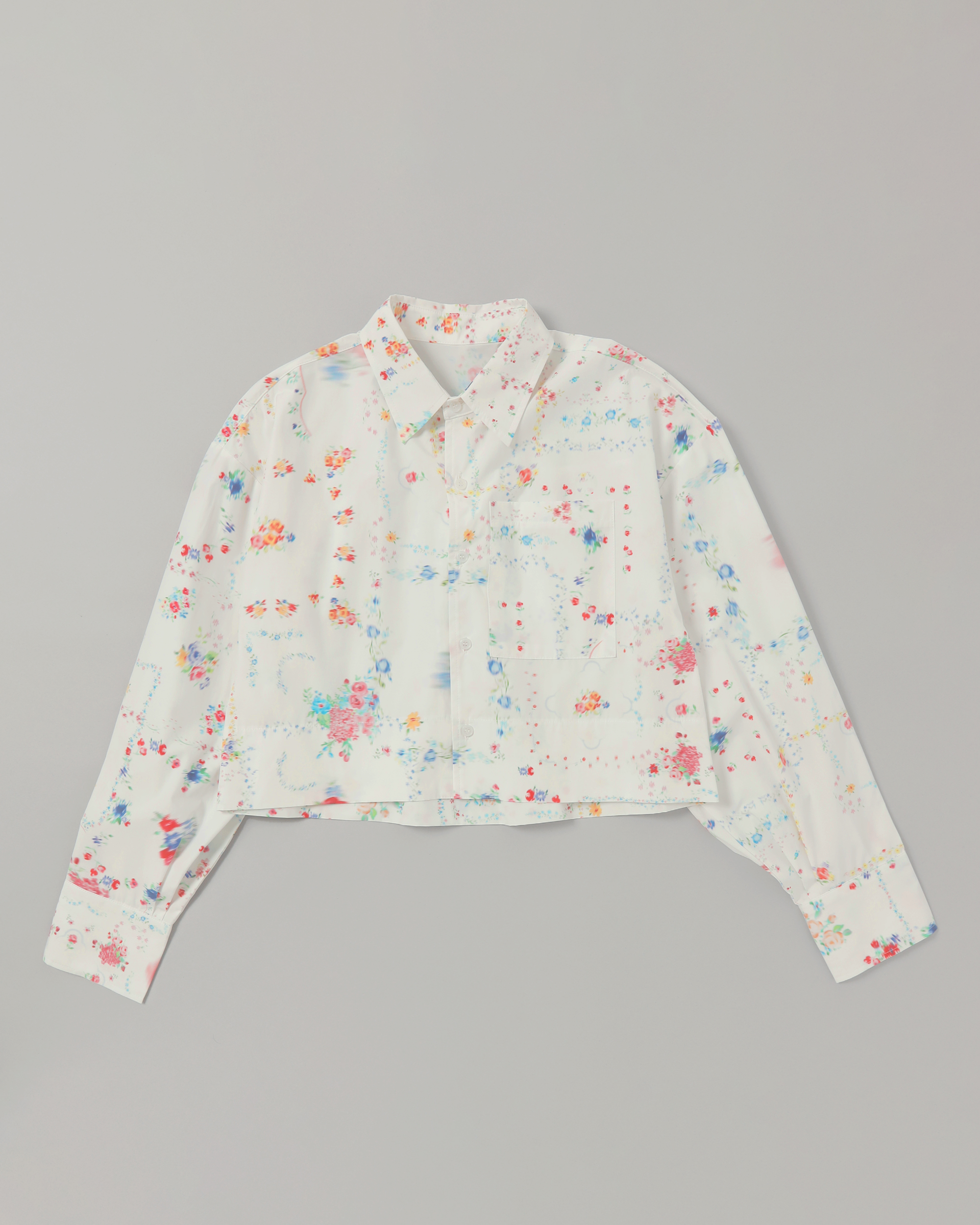Cropped shirt (pink)