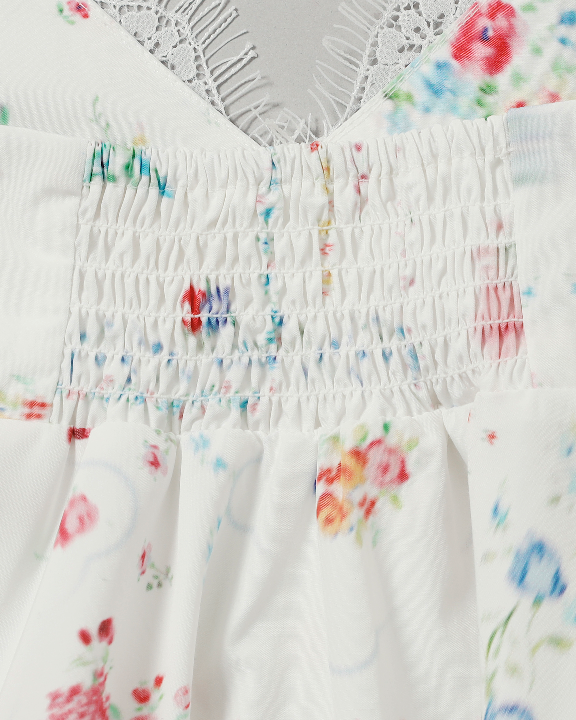 Handkerchief hem tunic (multi)