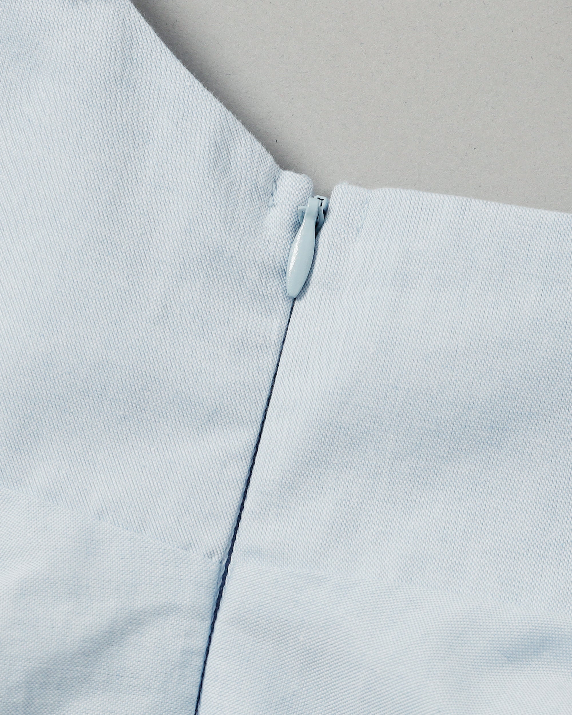 Handkerchief hem tunic (light blue)