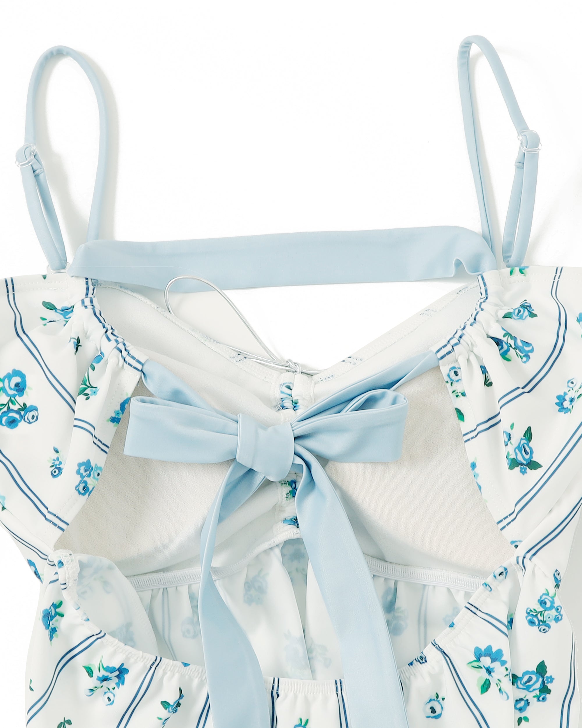 Off shoulder flare bikini