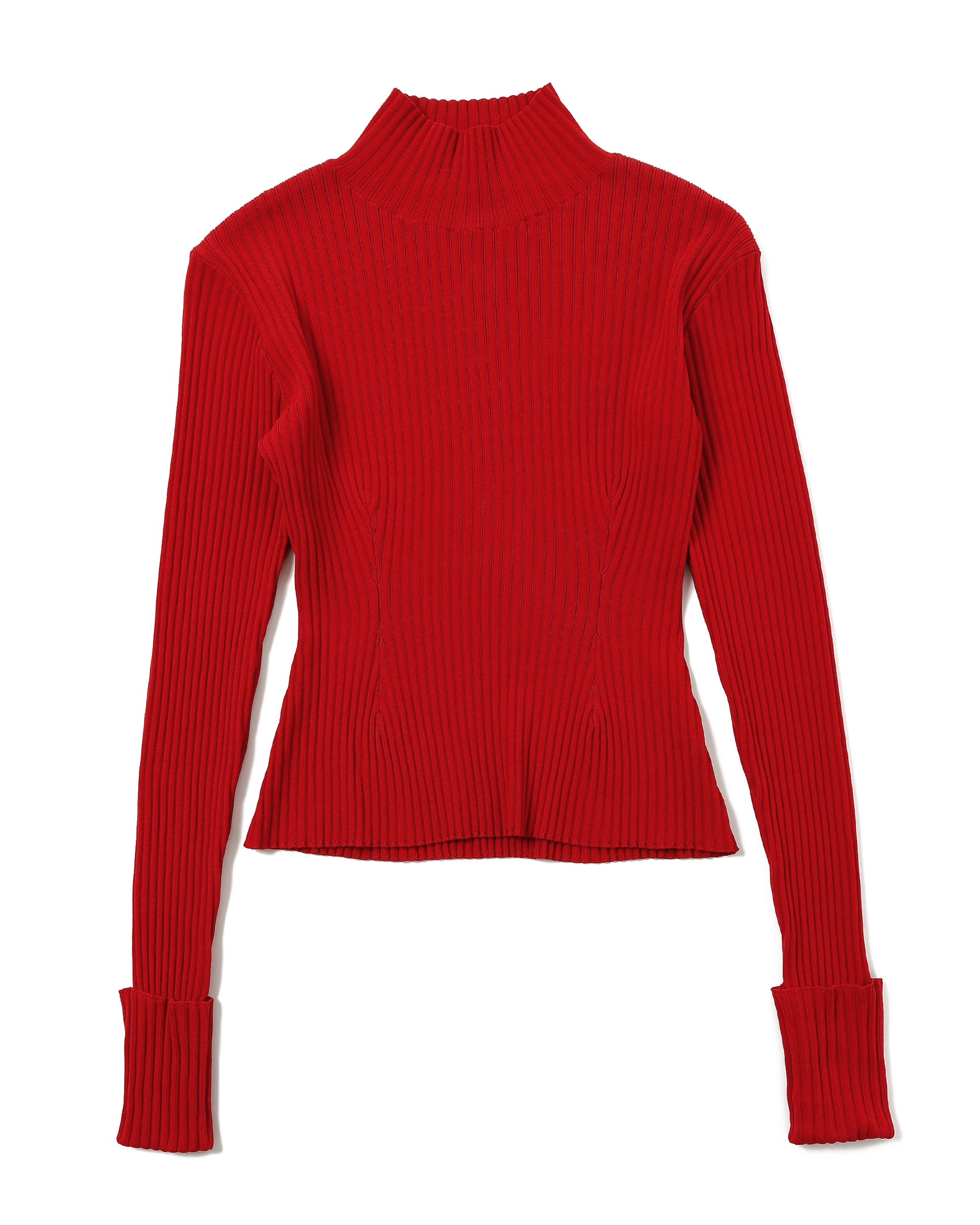 Turtle ribbed top (red / white / green)