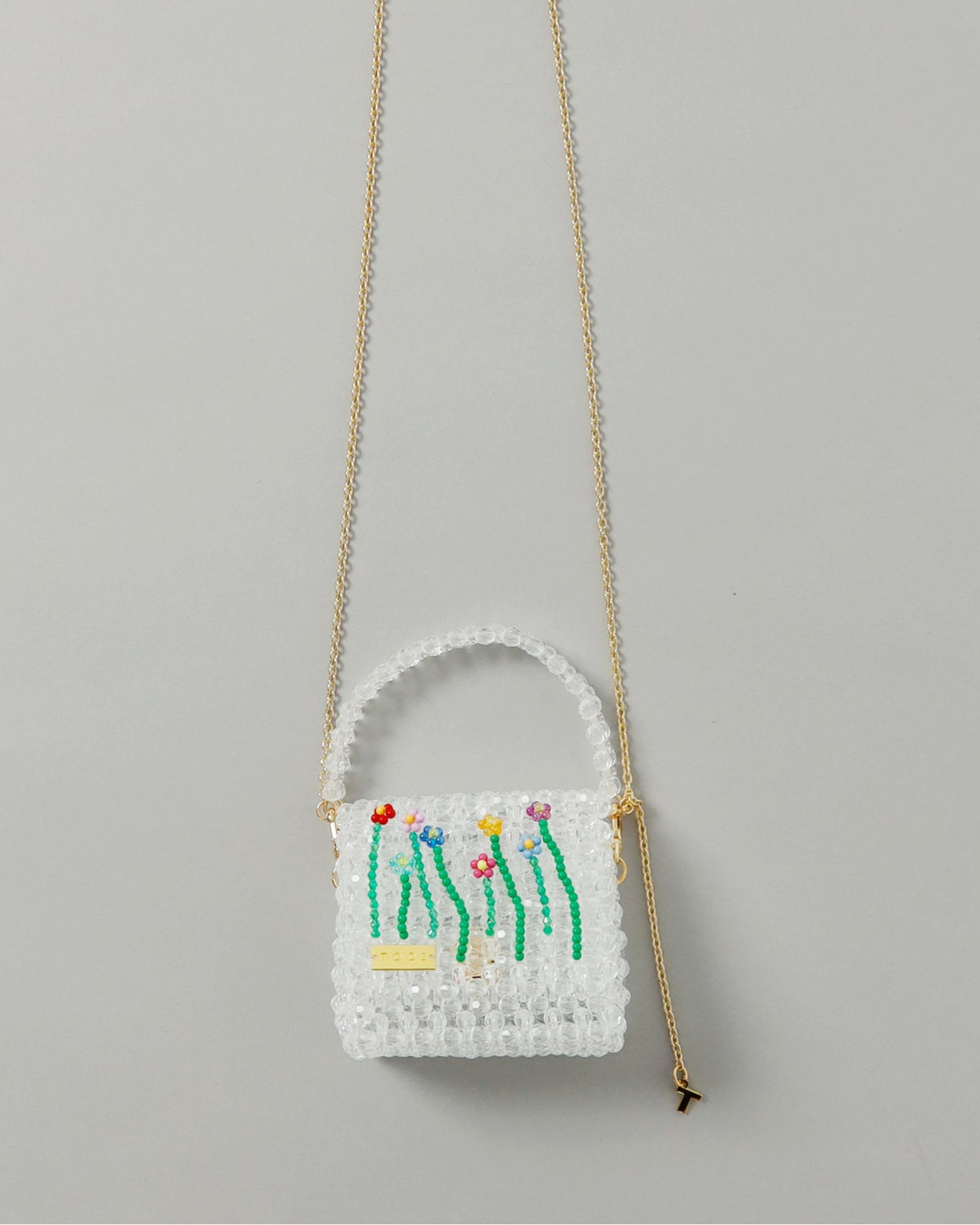 <b>TOOS</b><br>three way chain bag mini (flower)