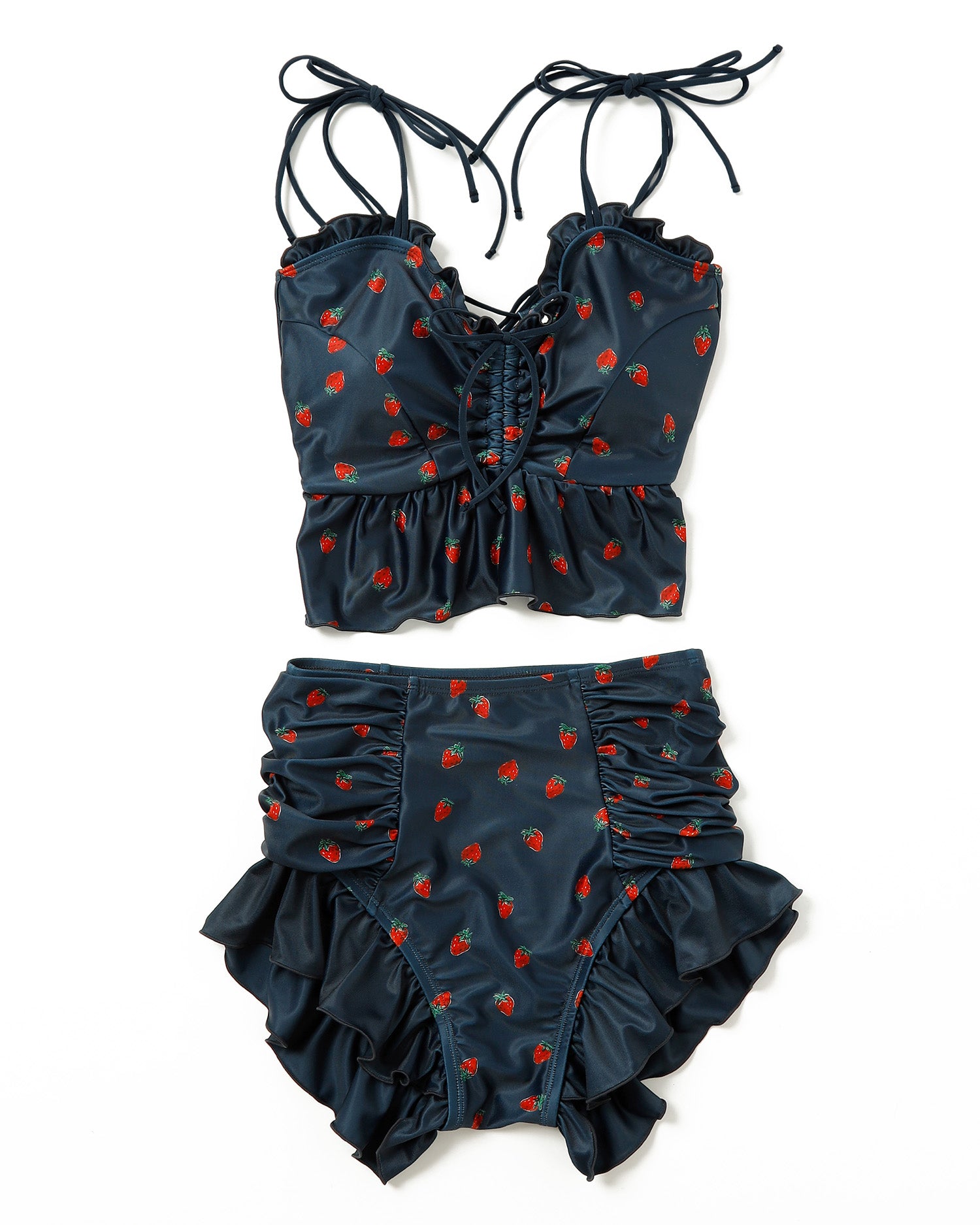 Strawberry cami bikini