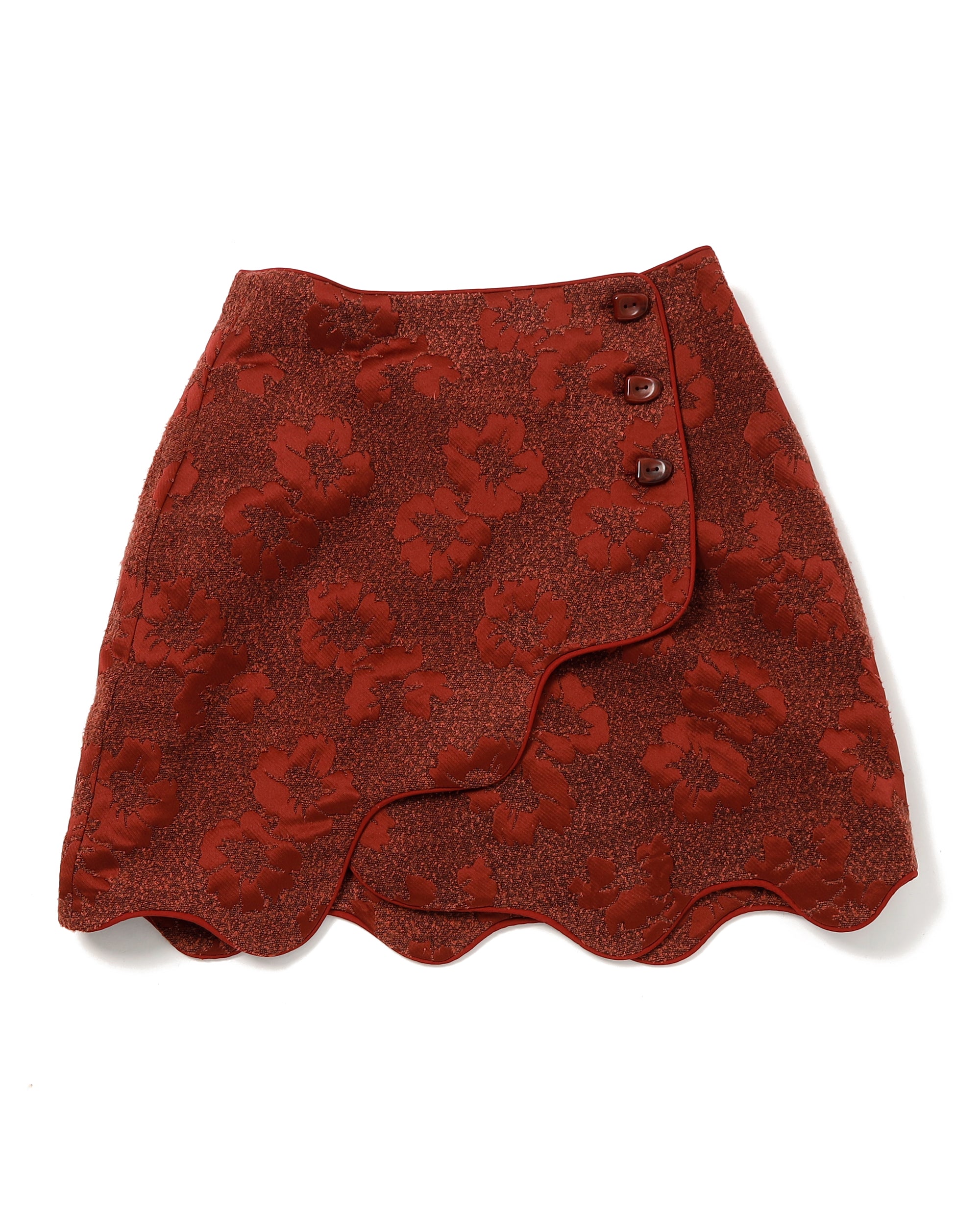 <b>HOFMAN</b> <br>Odettle skirt (mahogany)