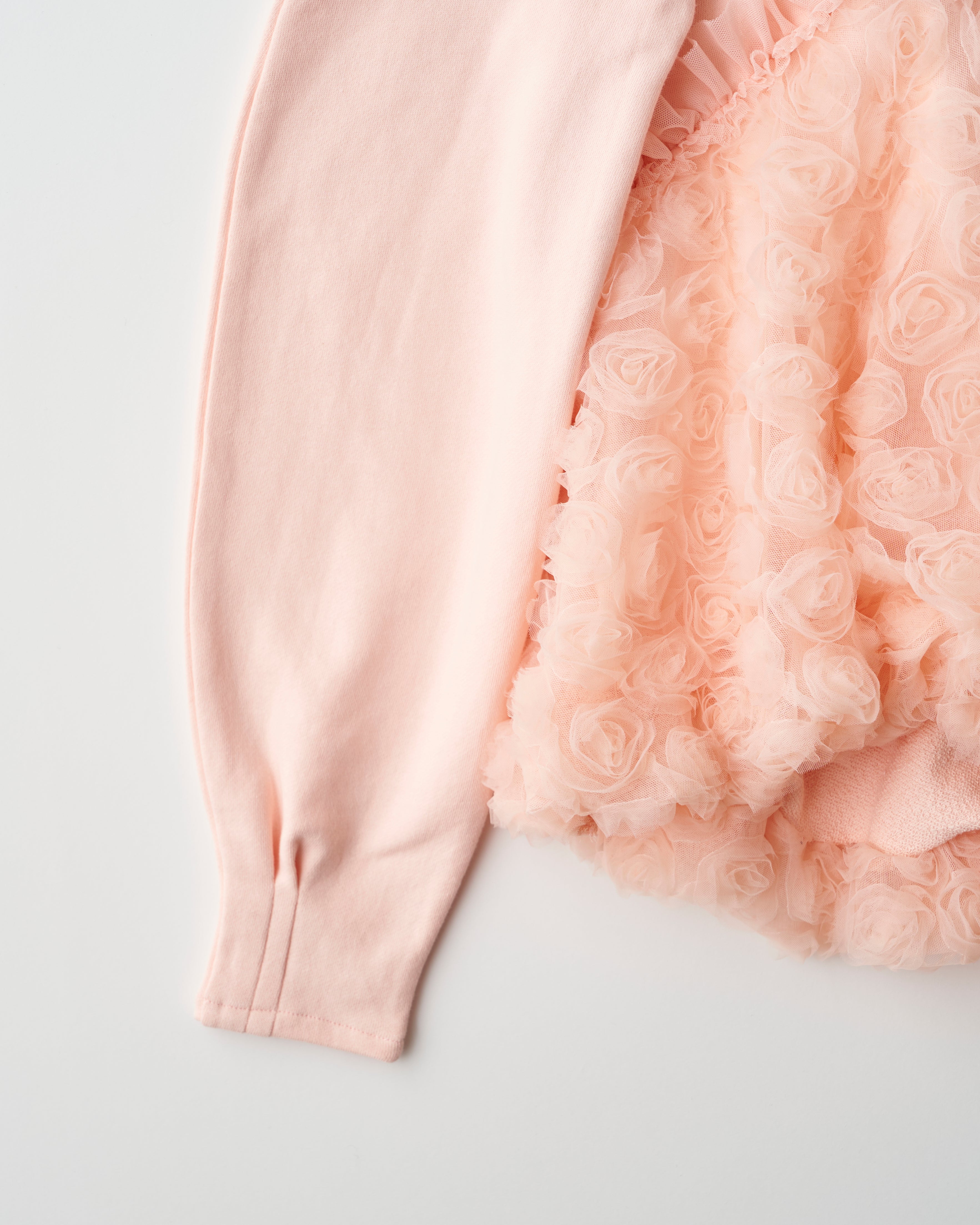 tulle docking hoodie(pink)