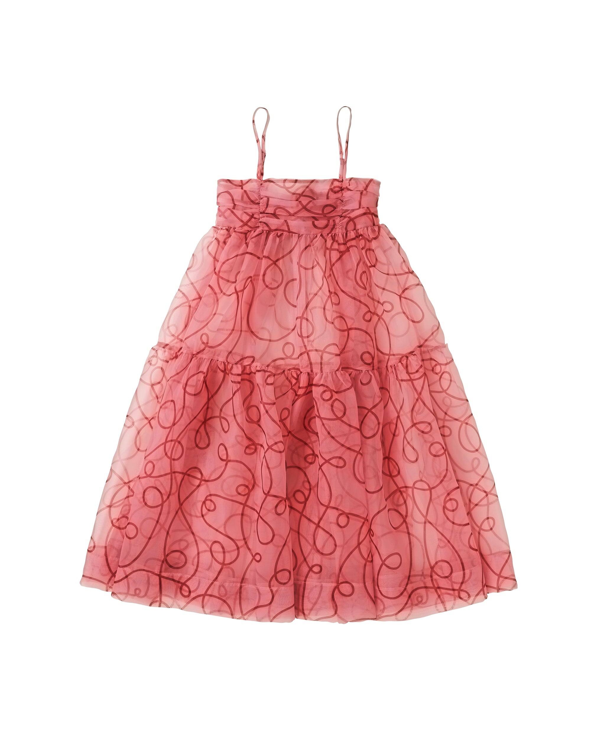 uneune organdy cami dress