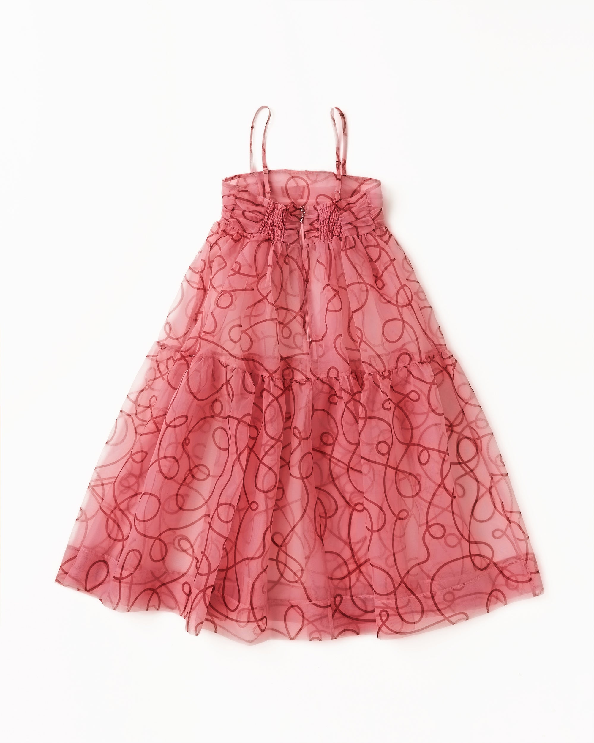 uneune organdy cami dress