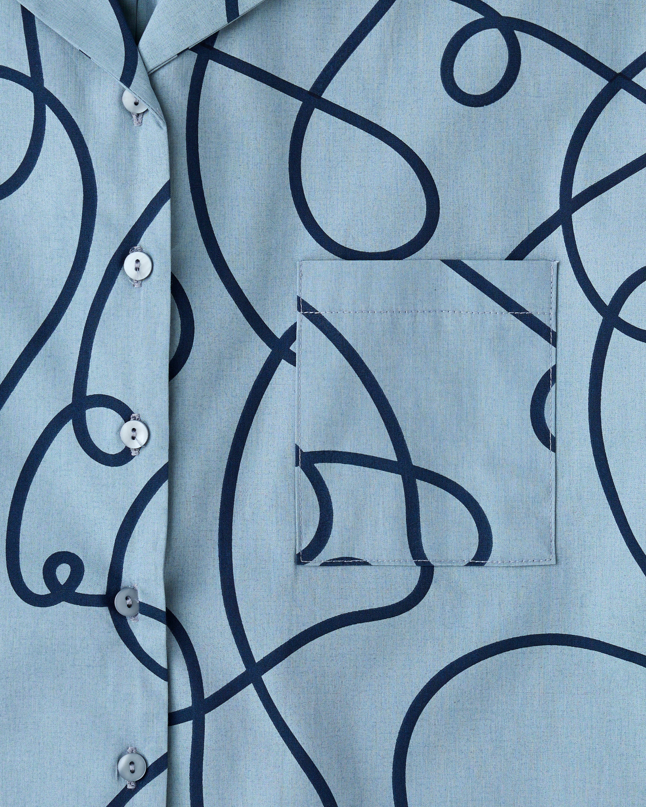 uneune room wear (blue)