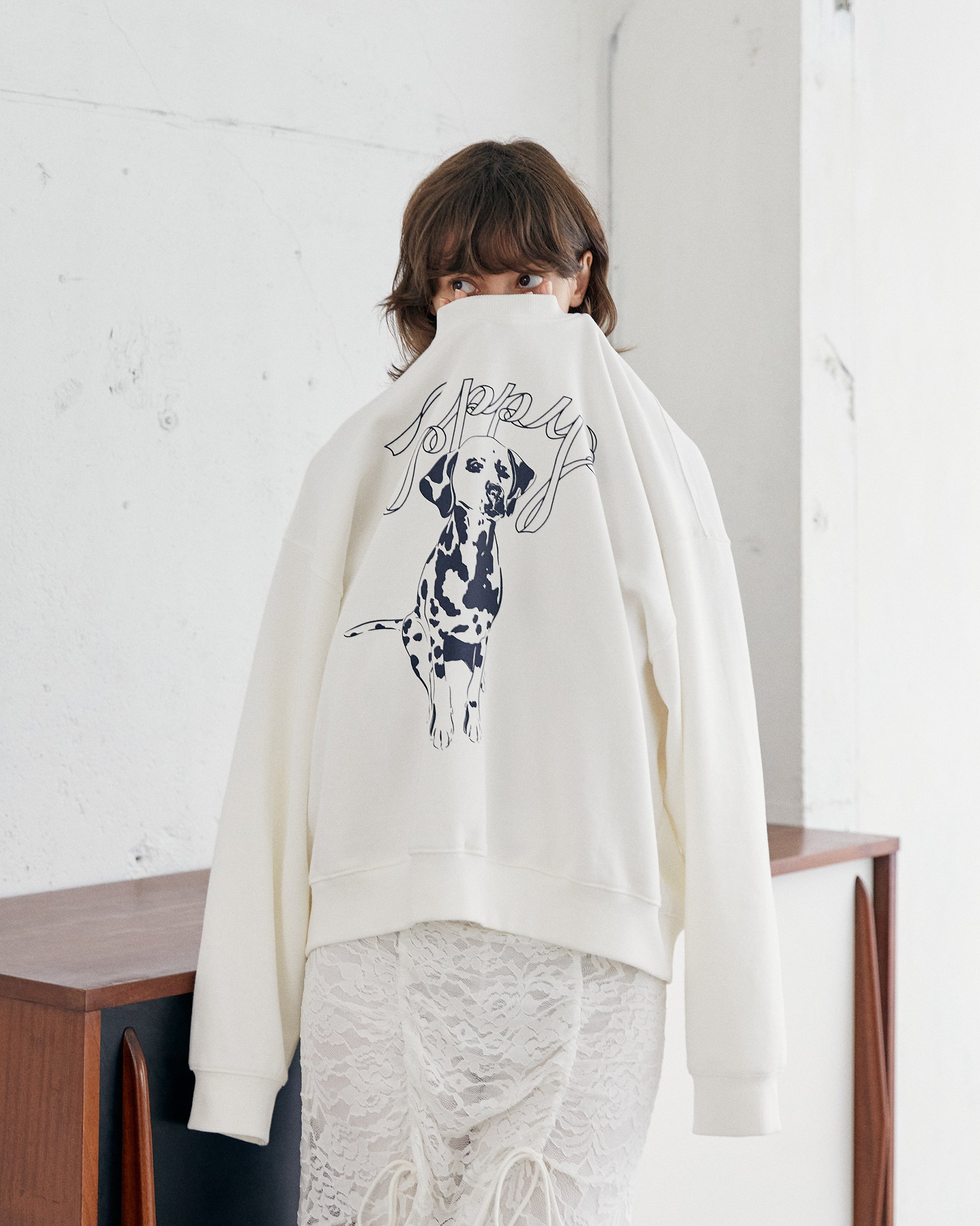 Dalmatian sweatshirt