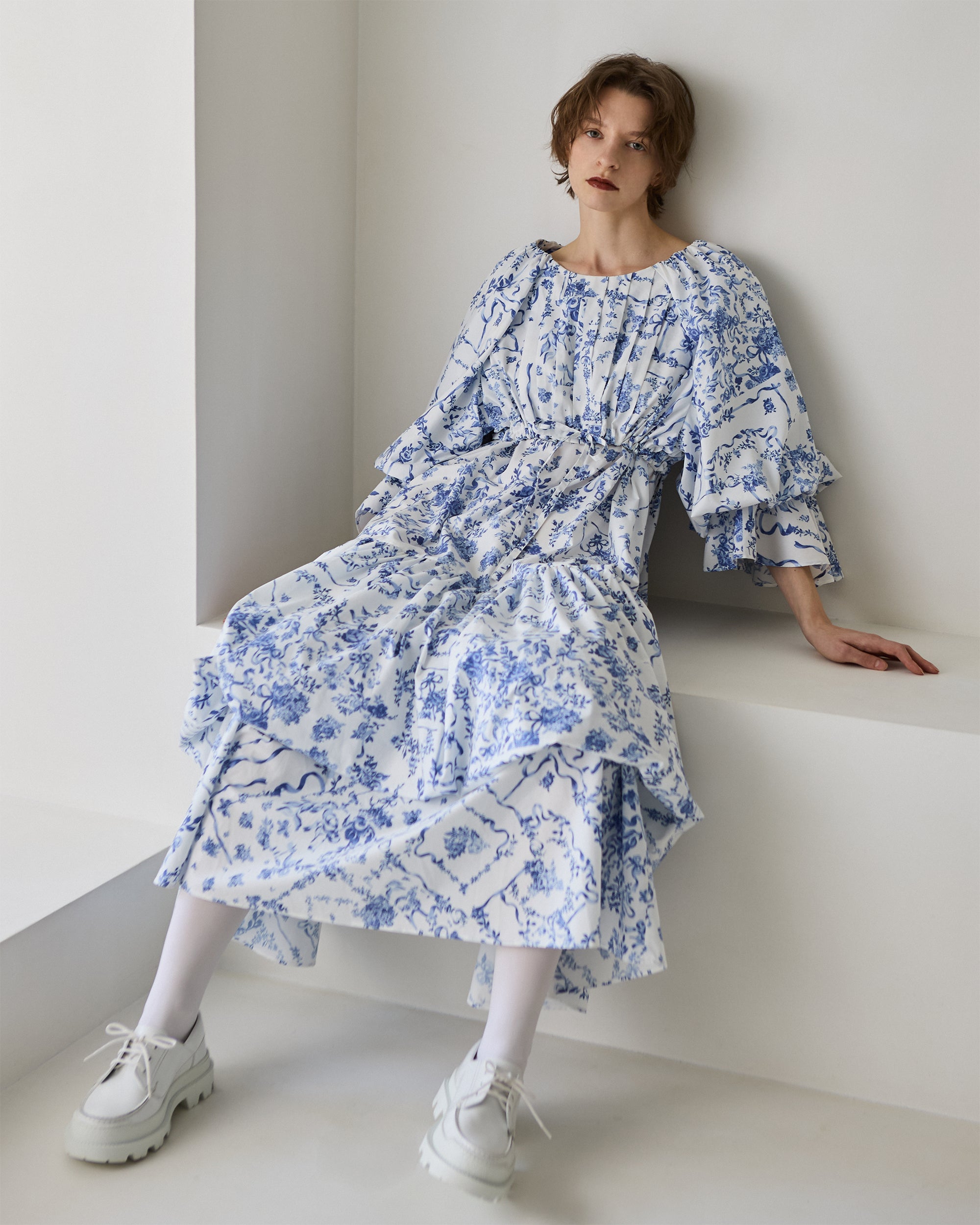 Porcelain bloom dress