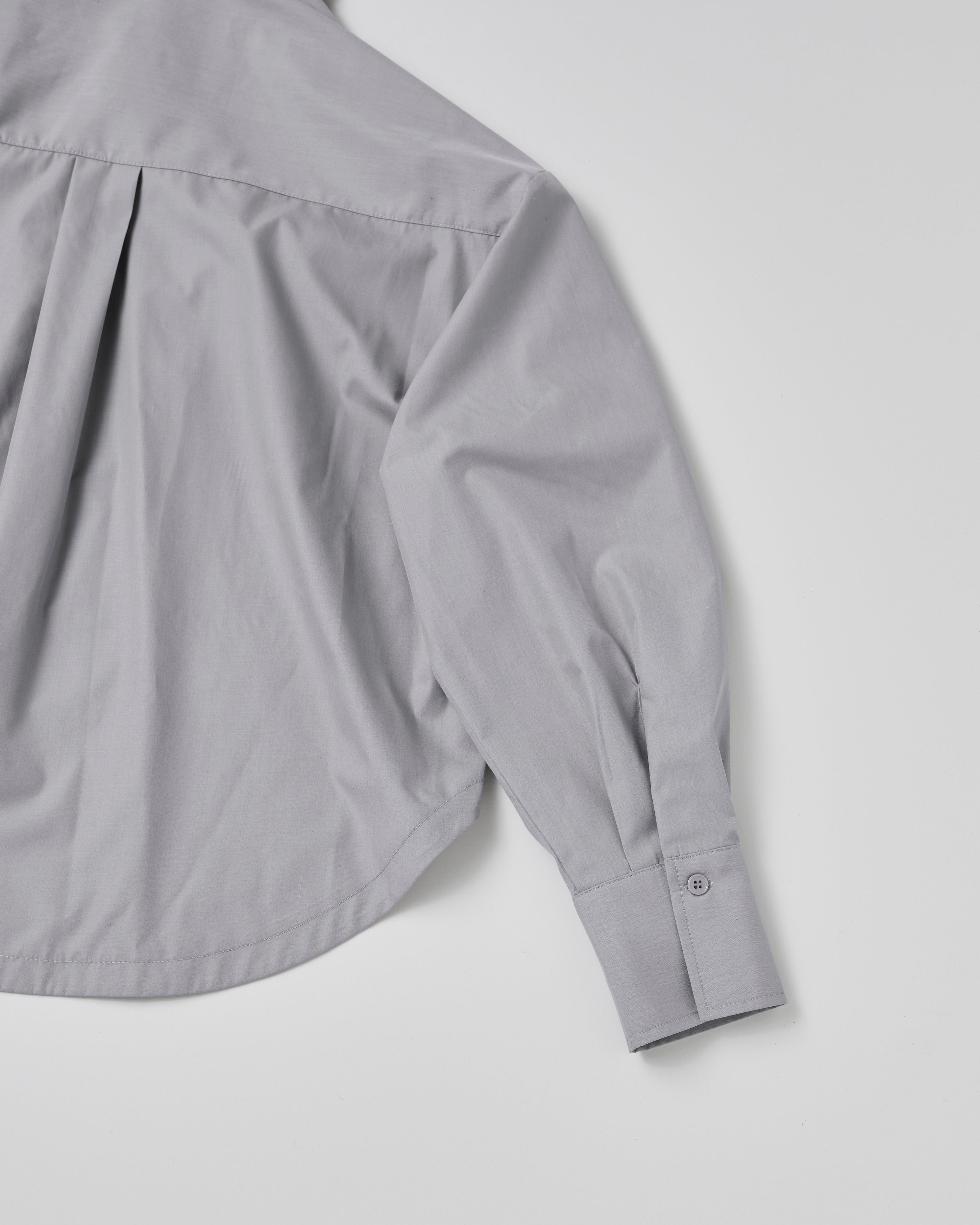 Double ribbon shirt (gray)