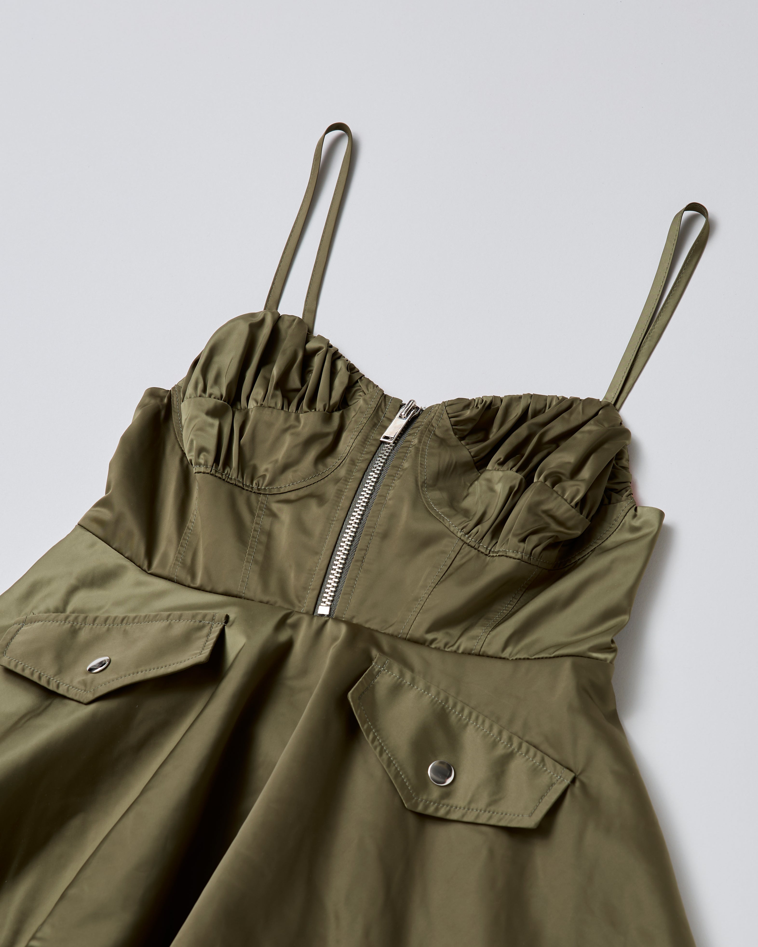 Military flare tunic