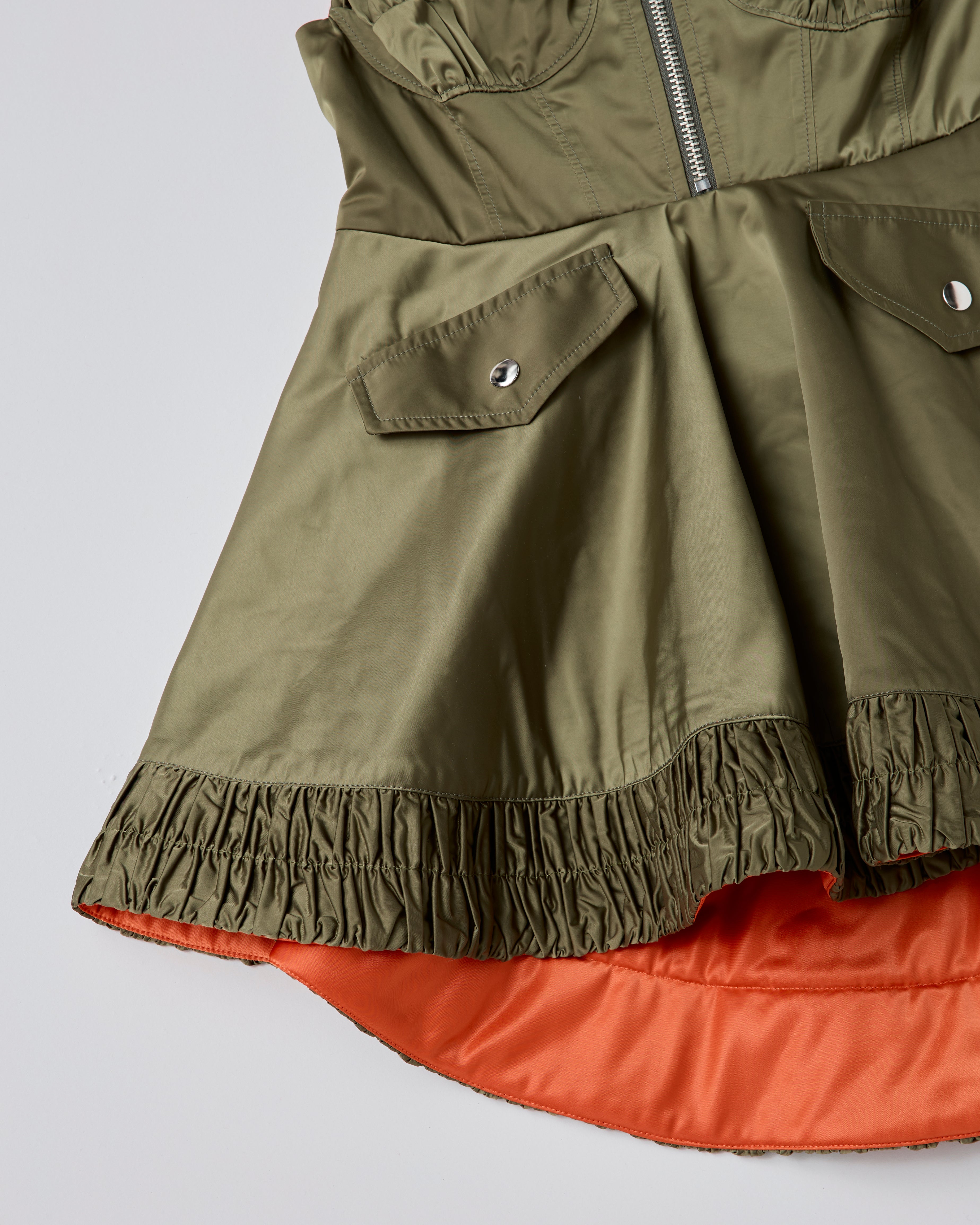 Military flare tunic