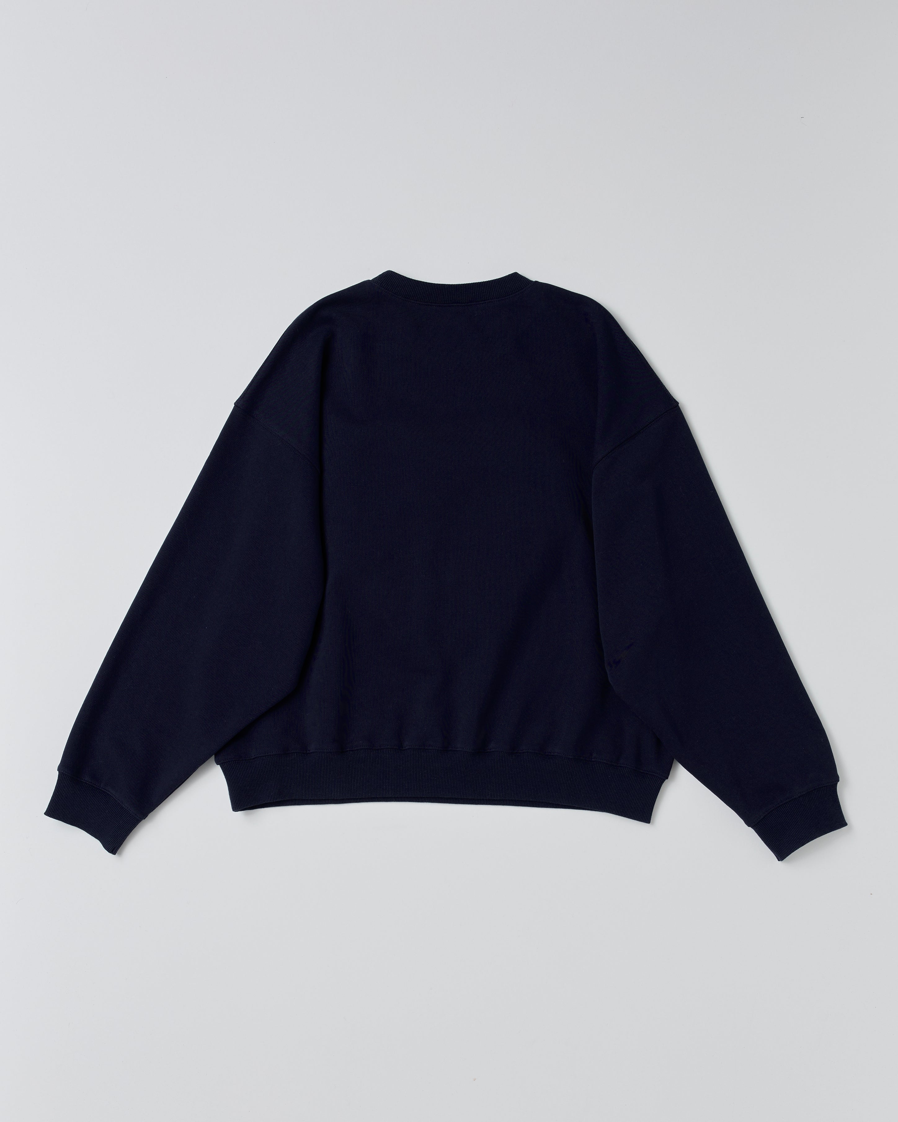 Heart dot tulle sweatshirt (navy)