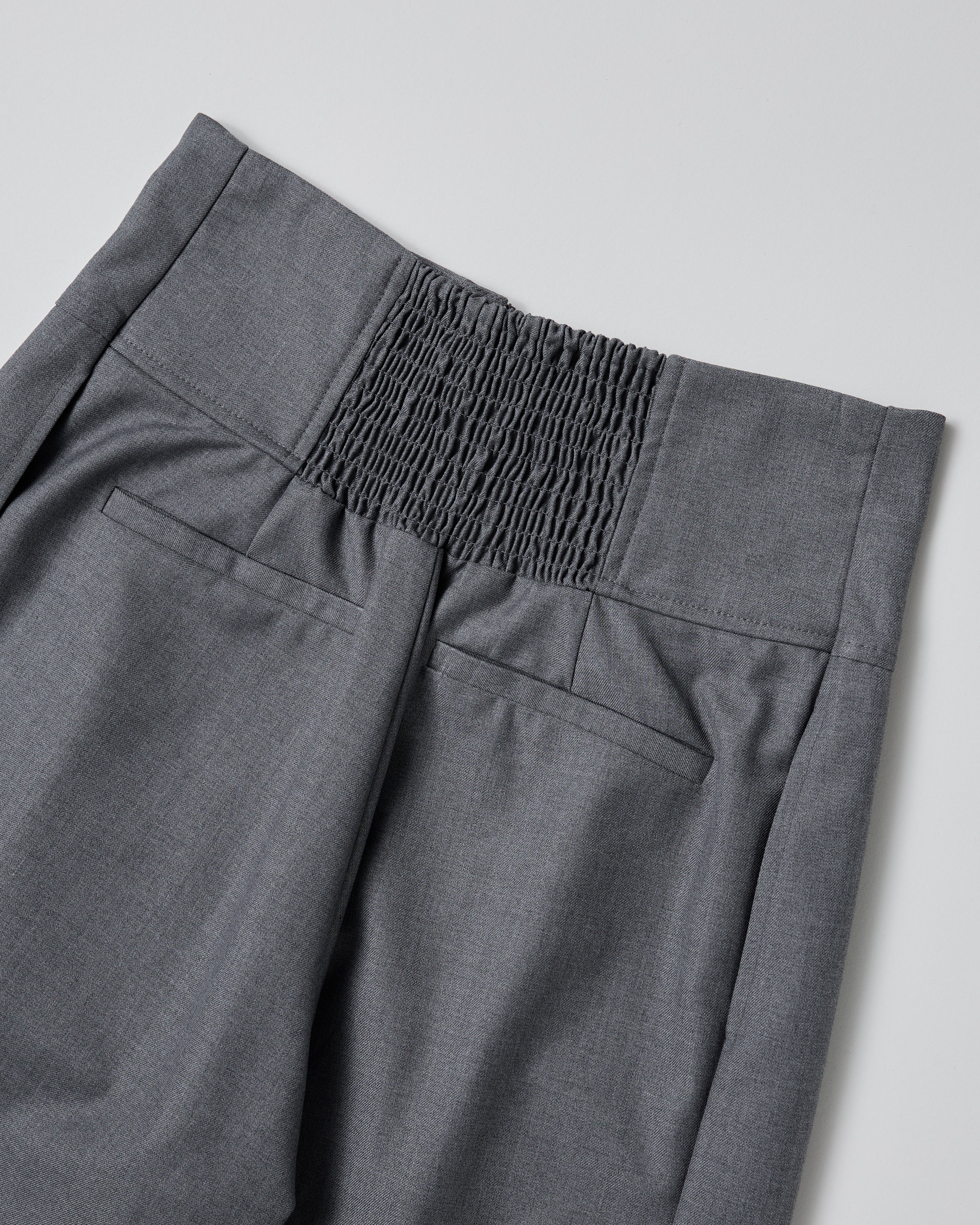 Corset semi-wide pants