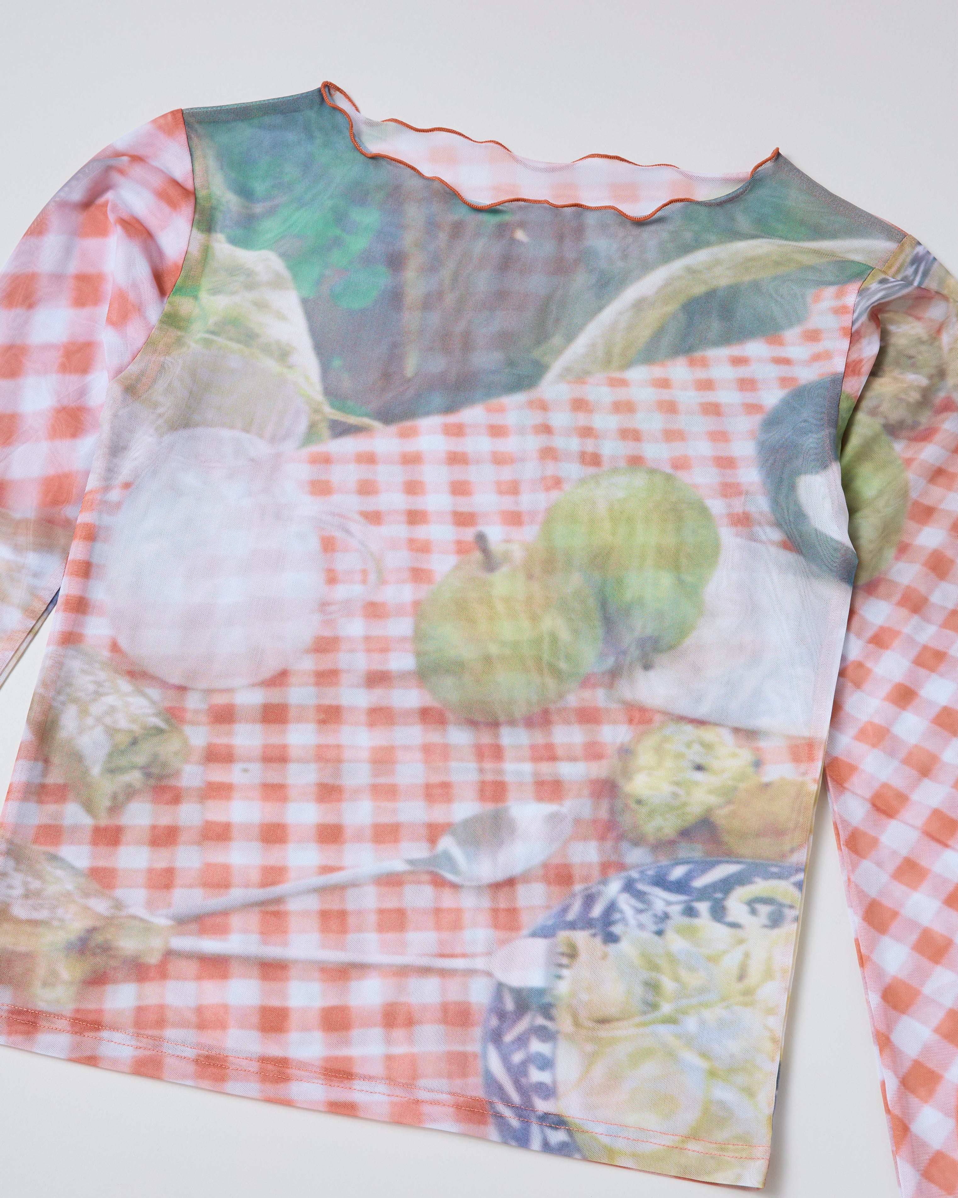 Picnic see-through tops (round neck)