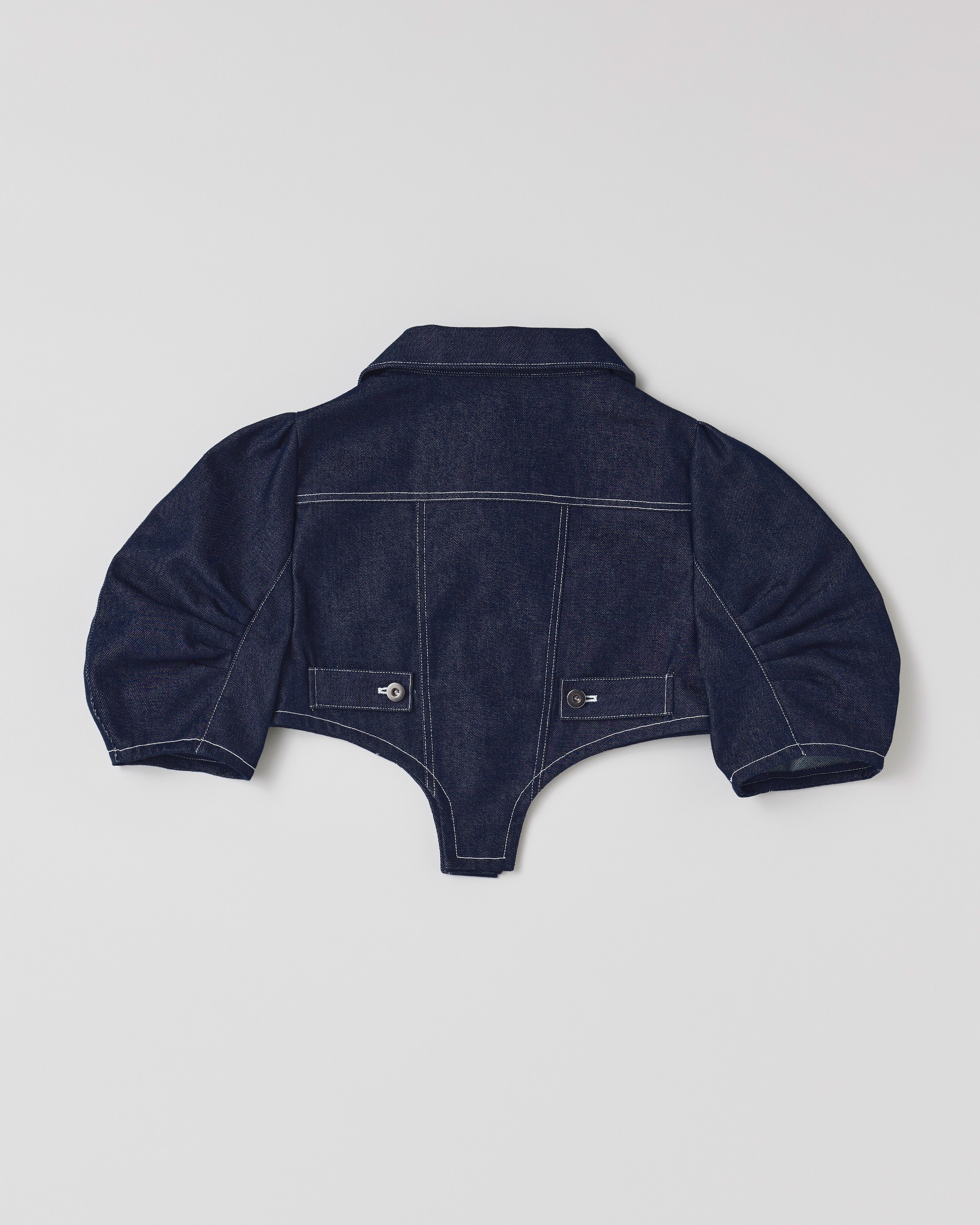 Cutline denim jacket