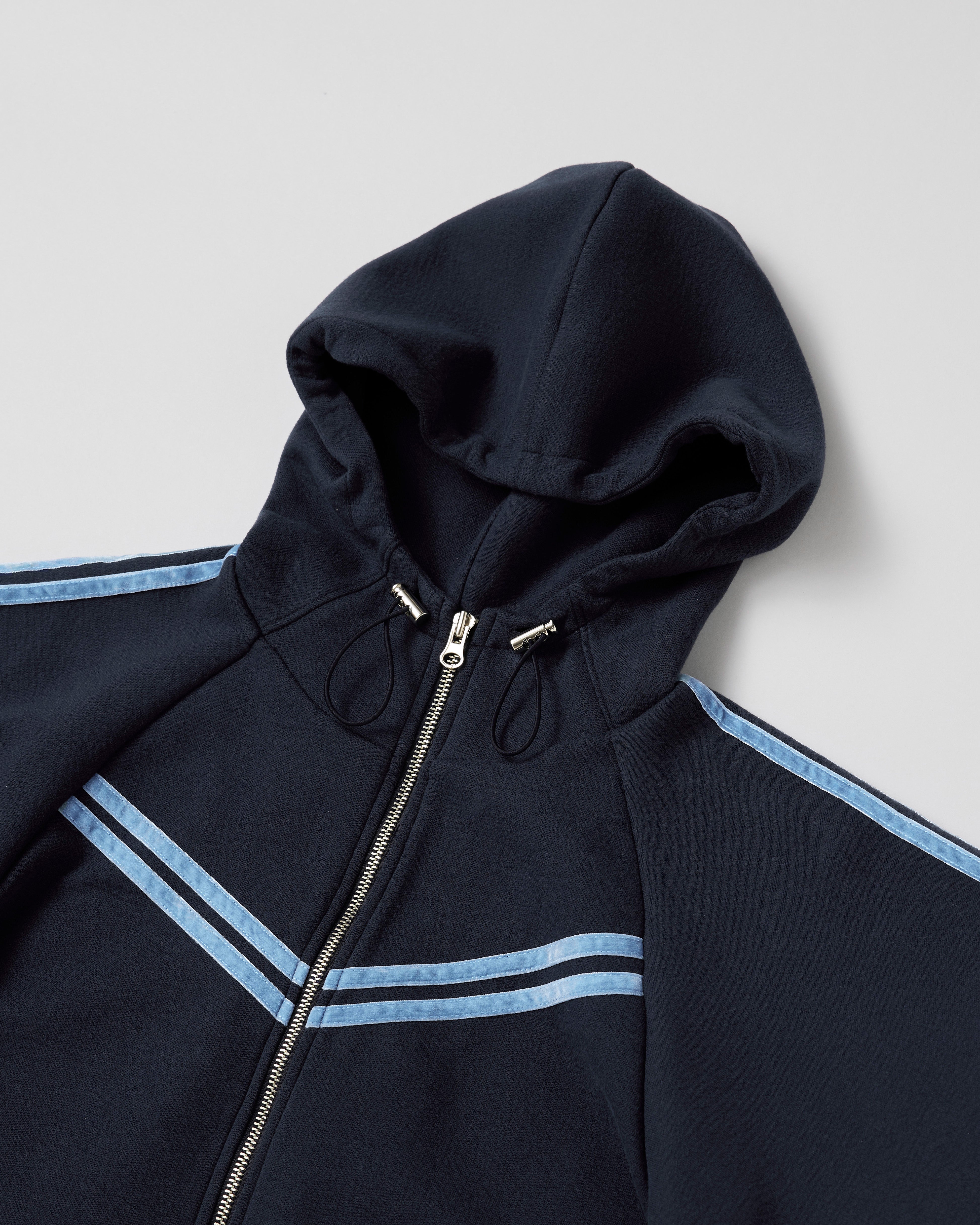 Bonding raglan hoodie (navy)