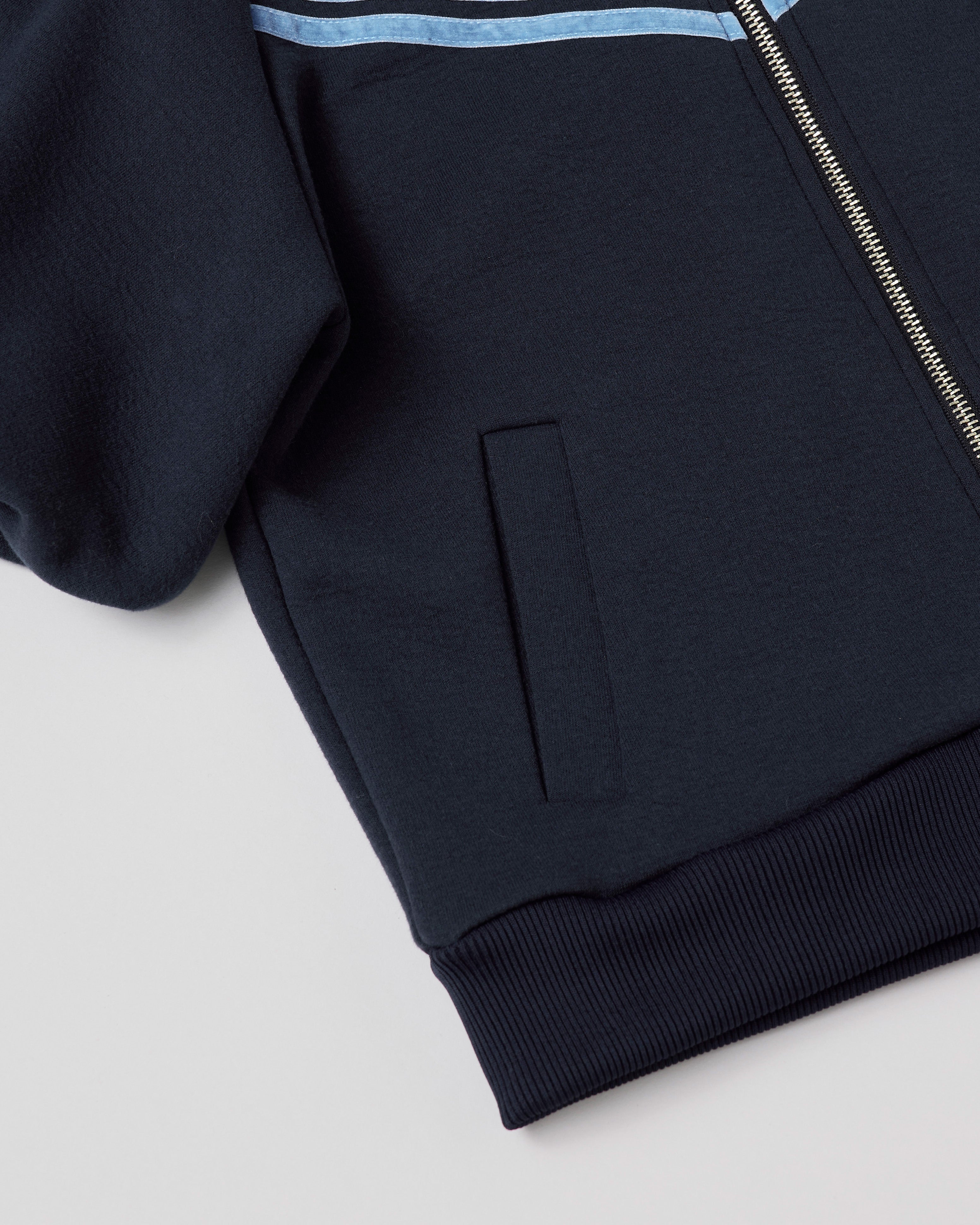 Bonding raglan hoodie (navy)