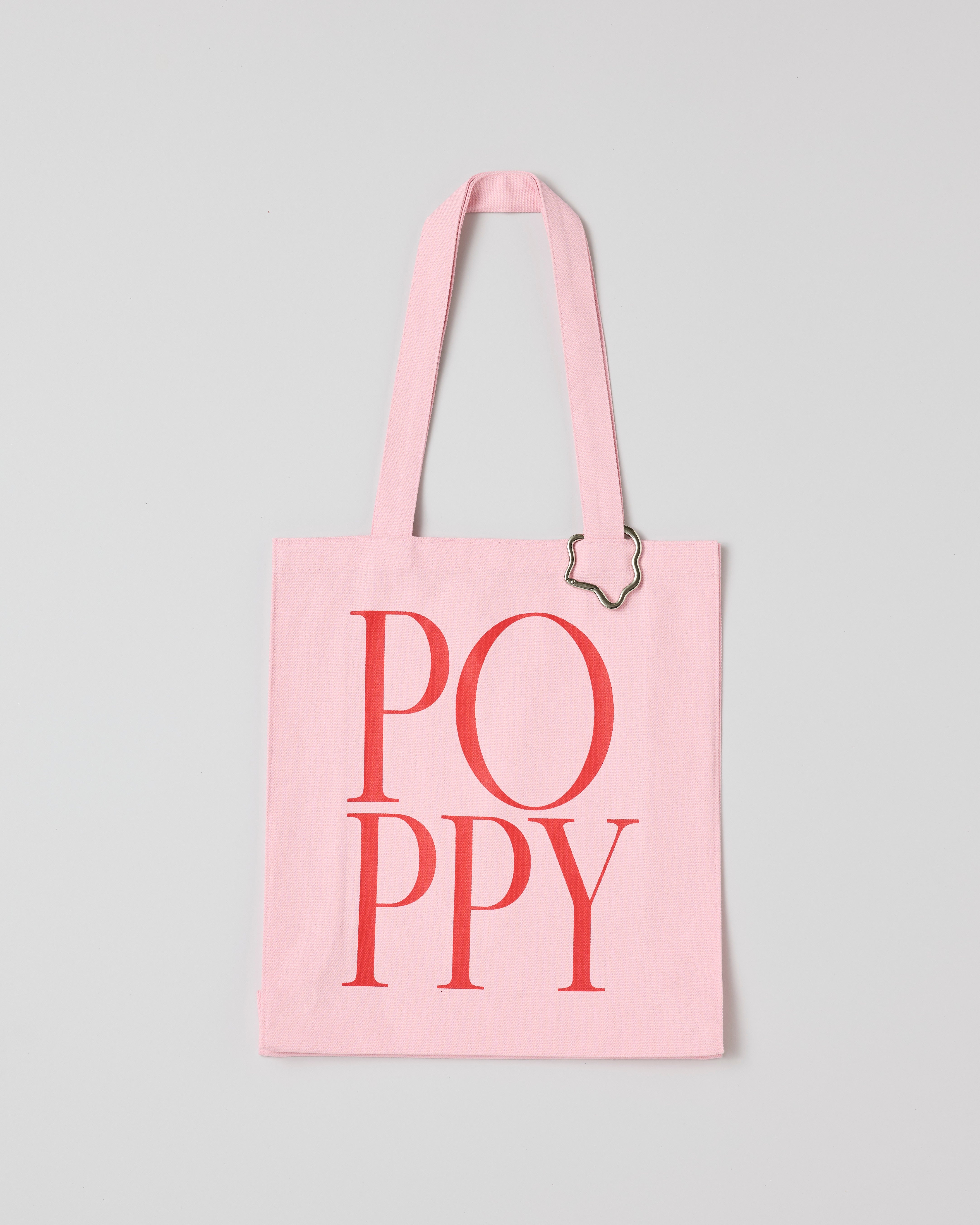 Logo tote bag (pink)