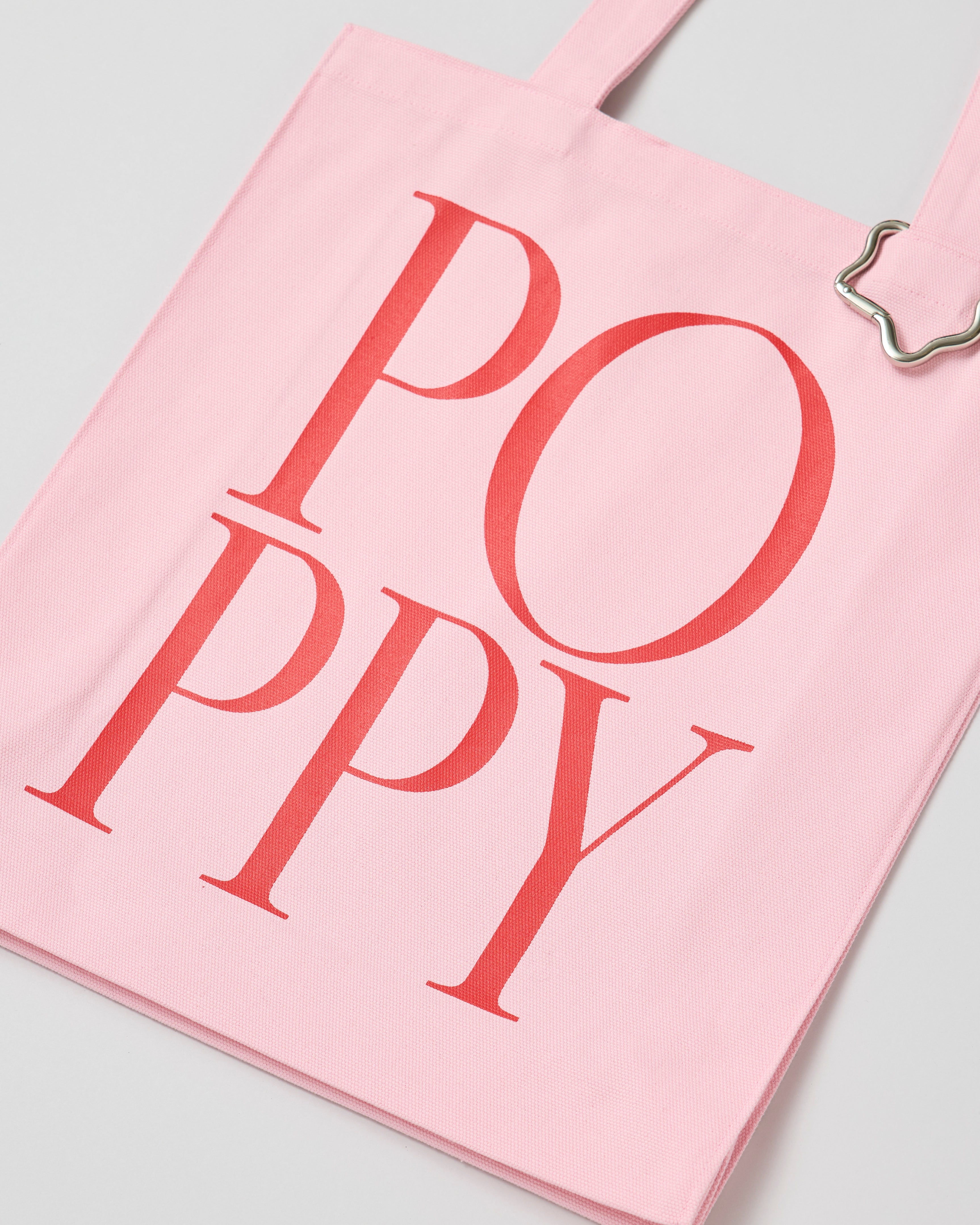 Logo tote bag (pink)