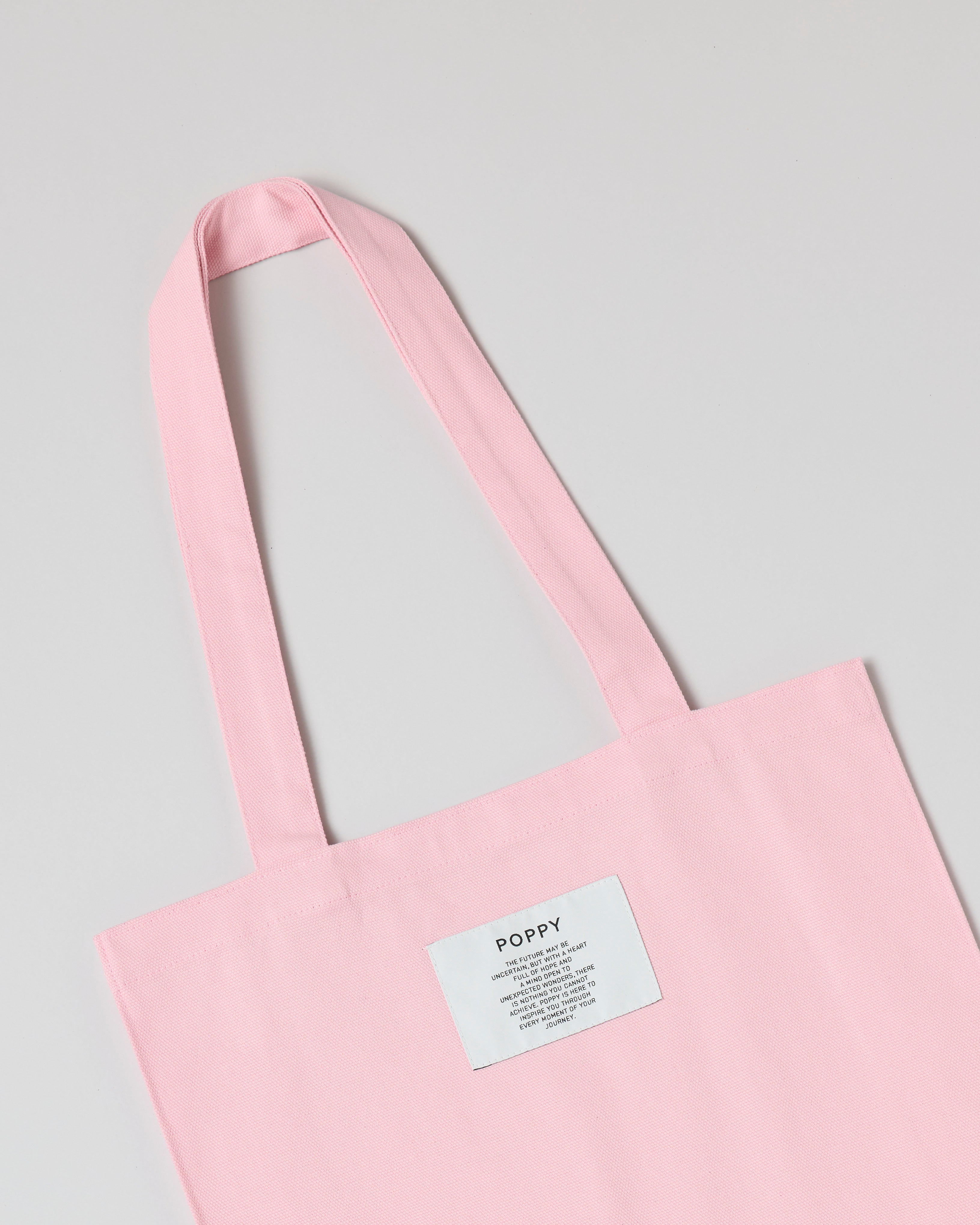Logo tote bag (pink)