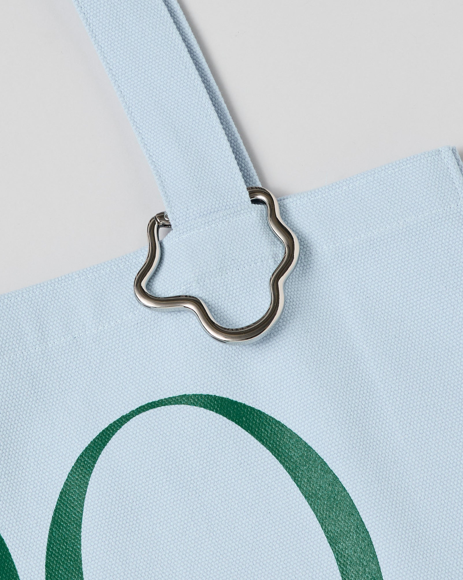 Logo tote bag (blue)