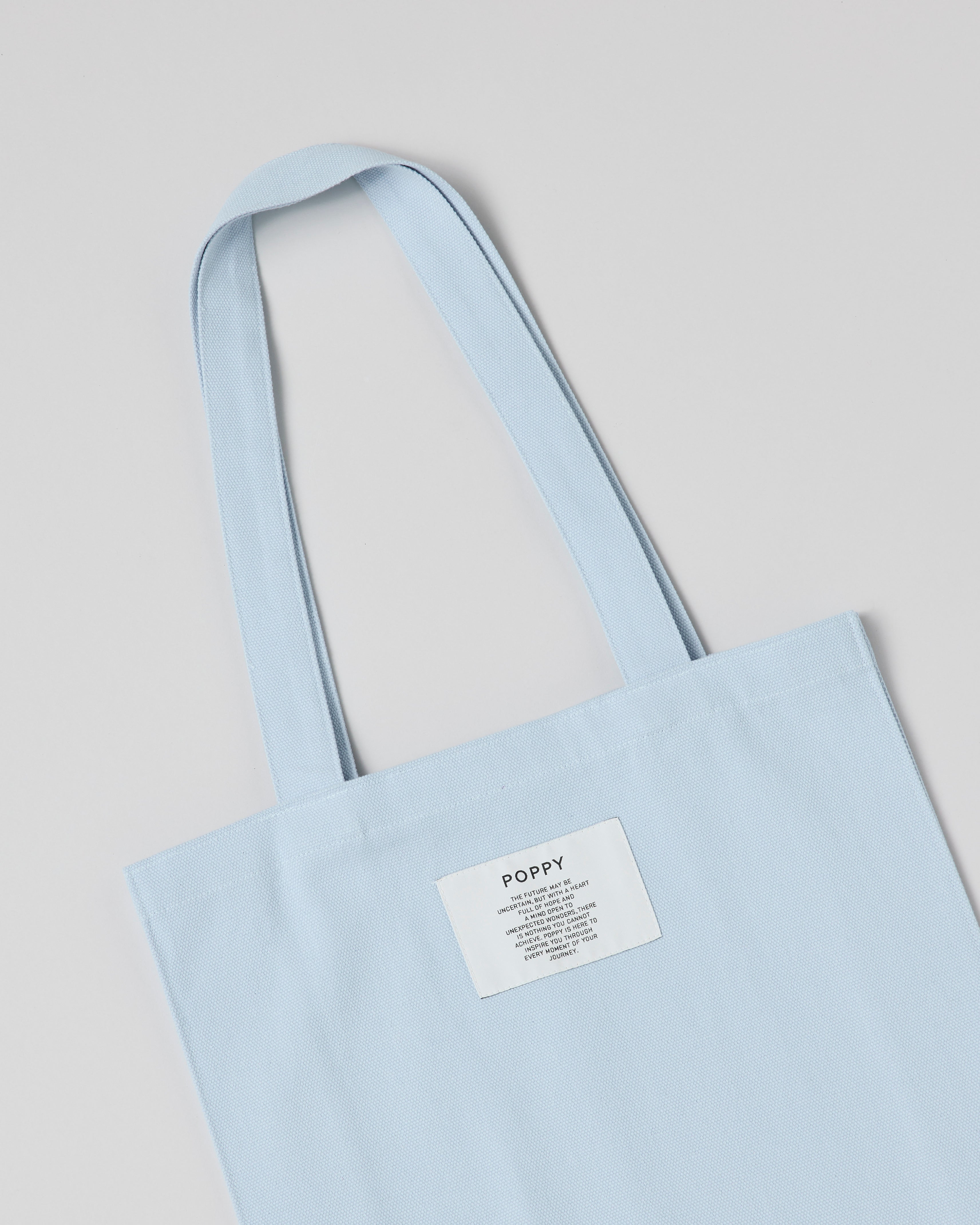 Logo tote bag (blue)