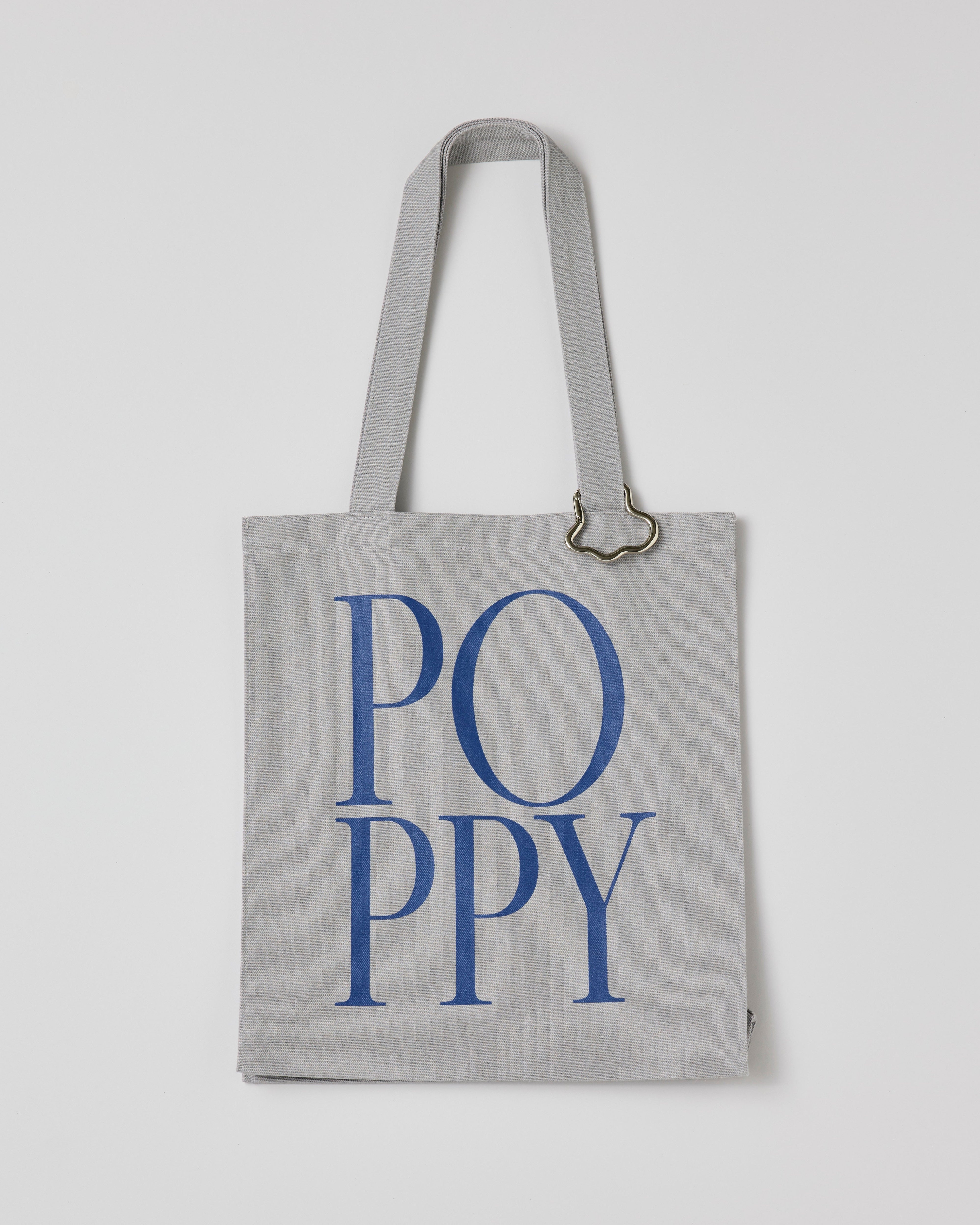 Logo tote bag (gray)