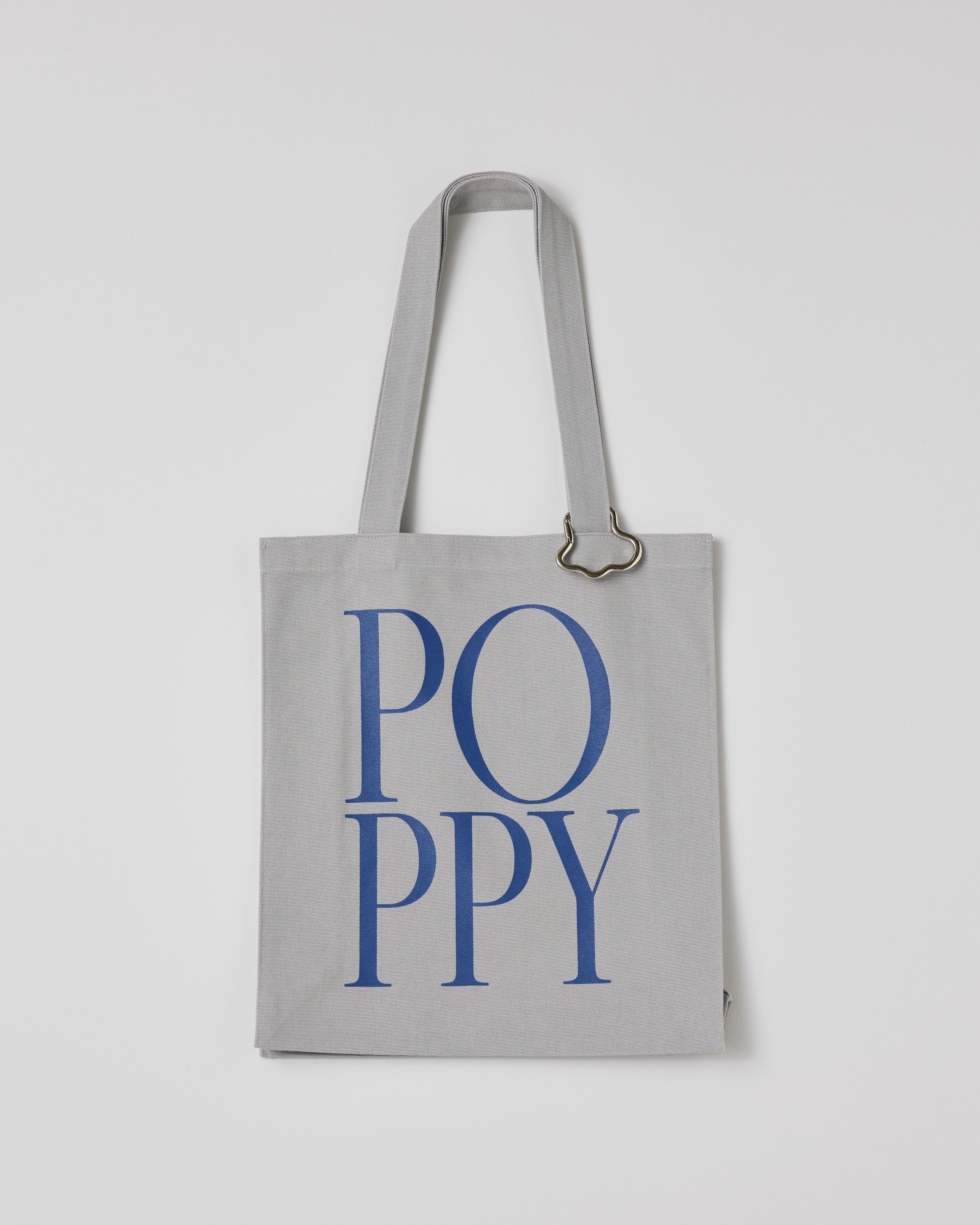 Logo tote bag (gray)