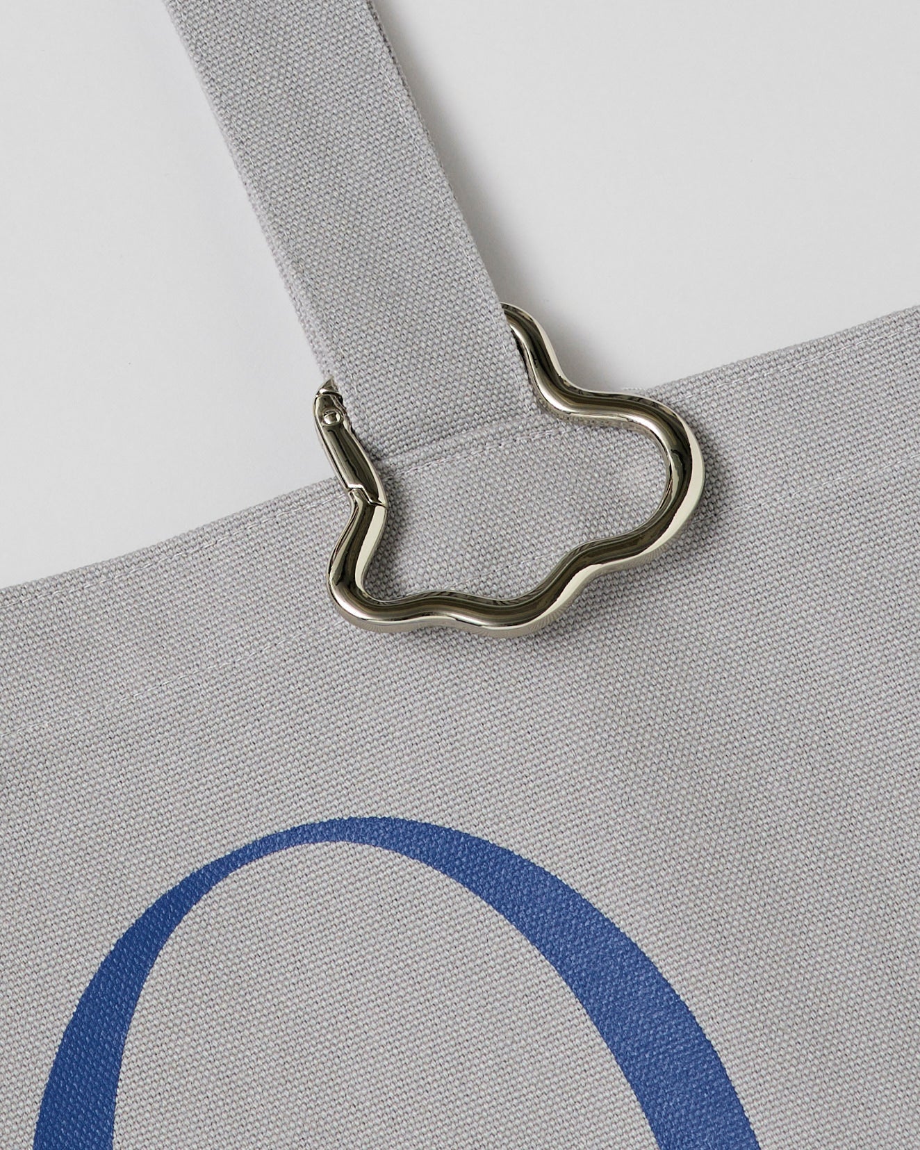 Logo tote bag (gray)