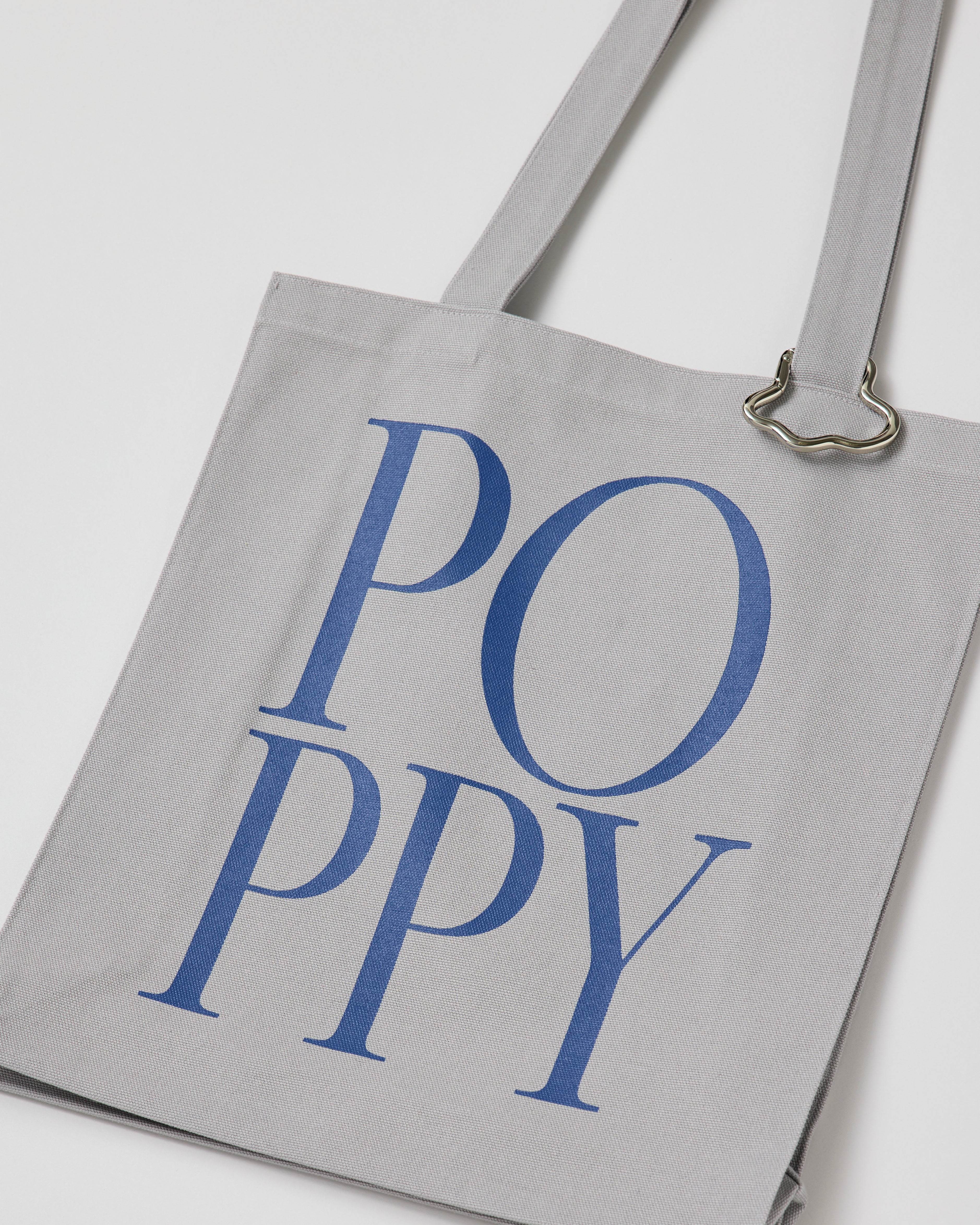 Logo tote bag (gray)