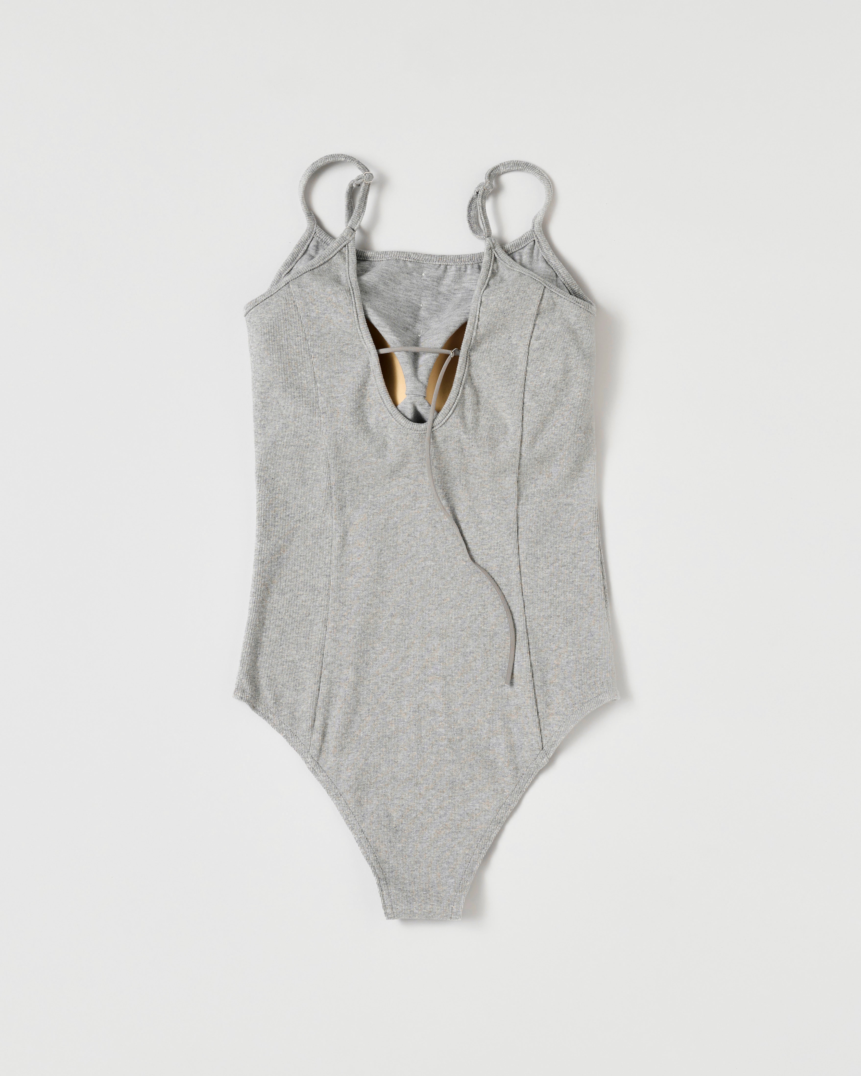 Heart button leotard