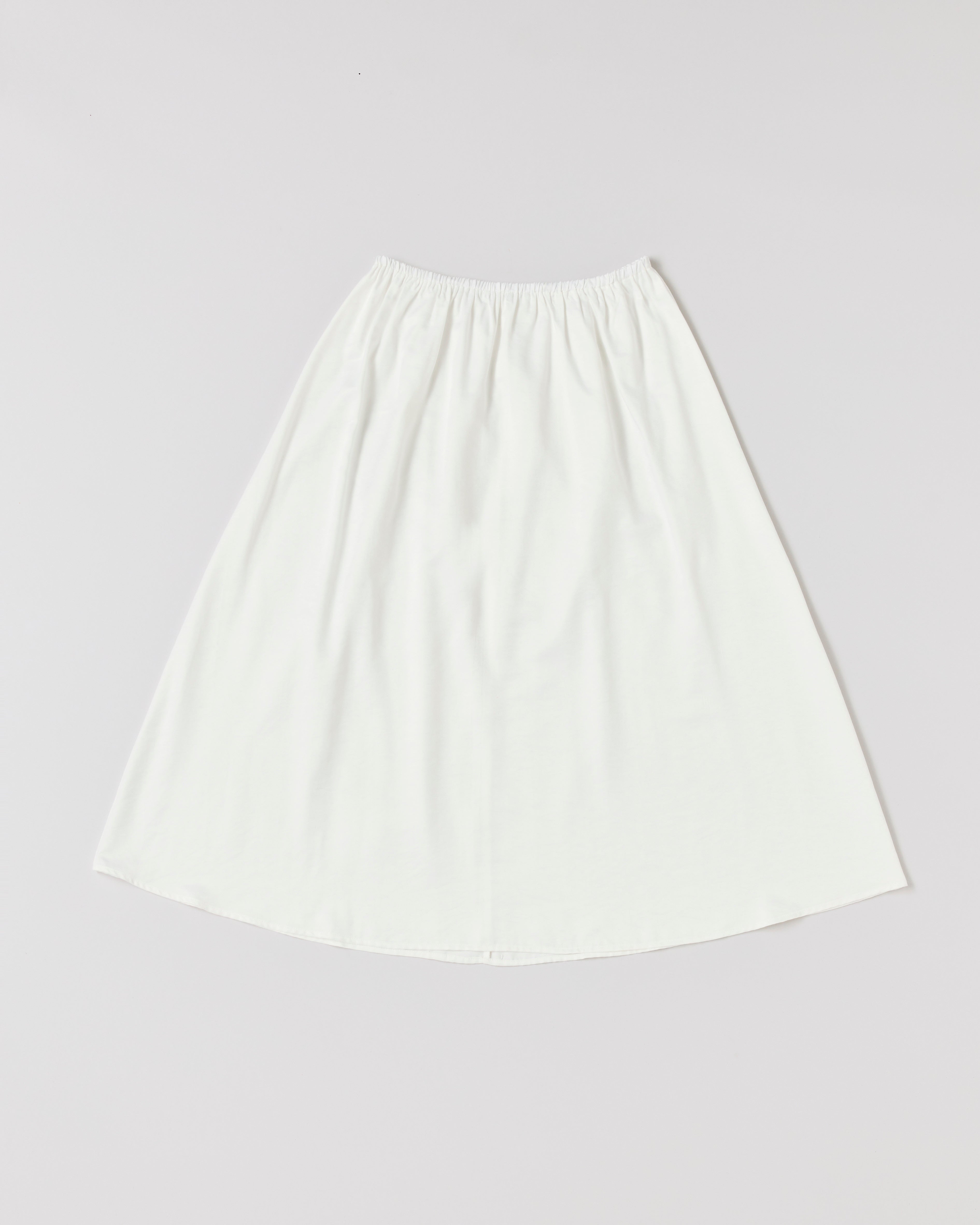 Tiered dot skirt
