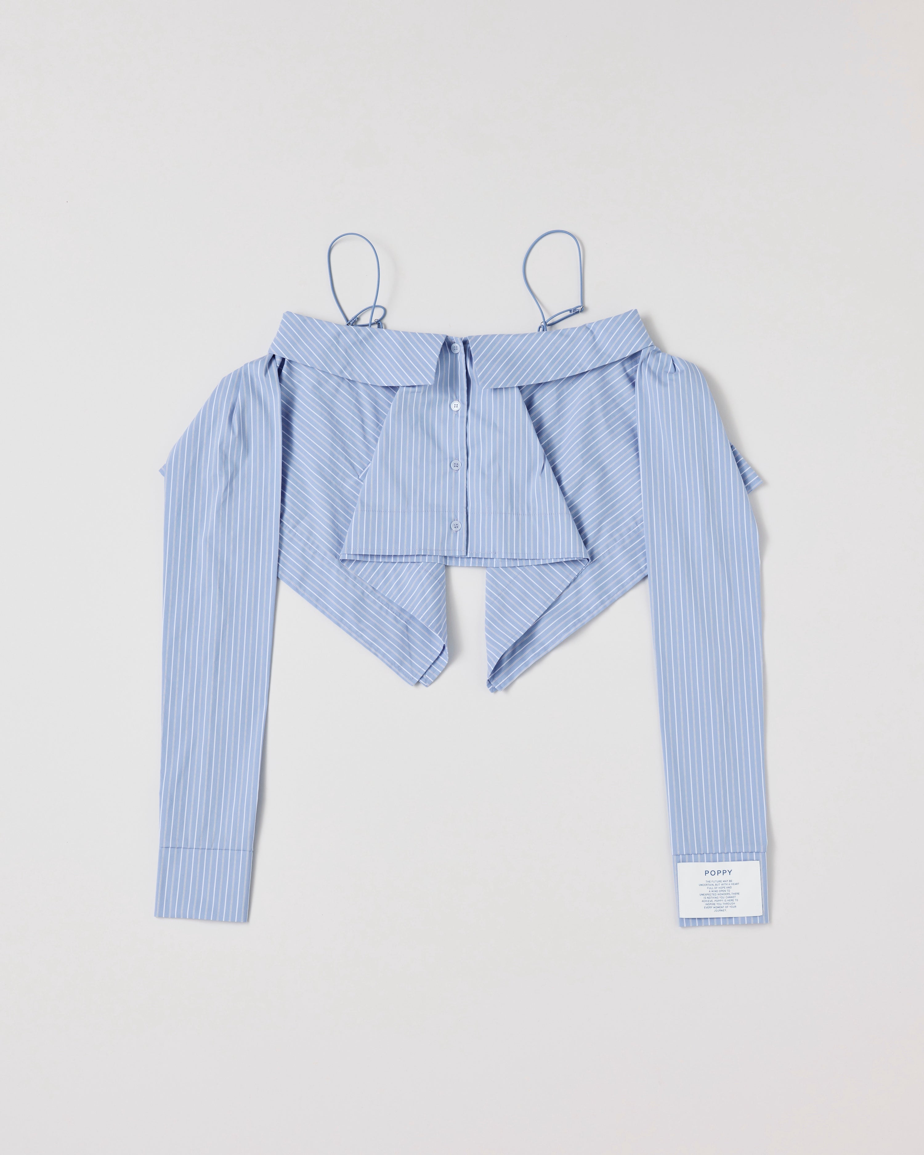 Handkerchief hem 2way bustier/skirt