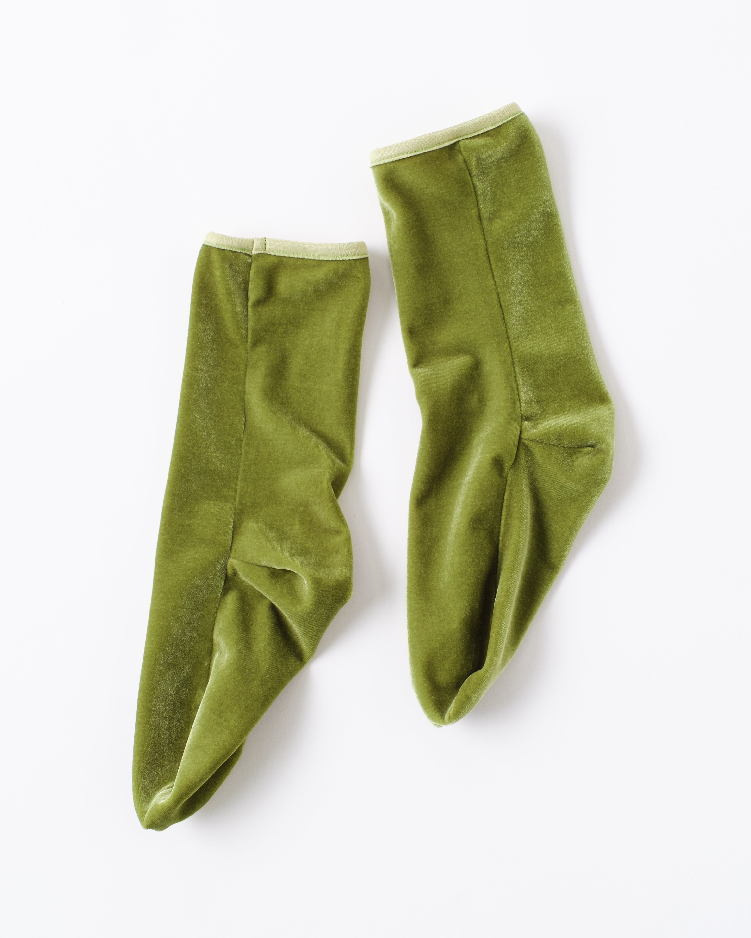 【SIMONE】Ankle Socks (apple green)