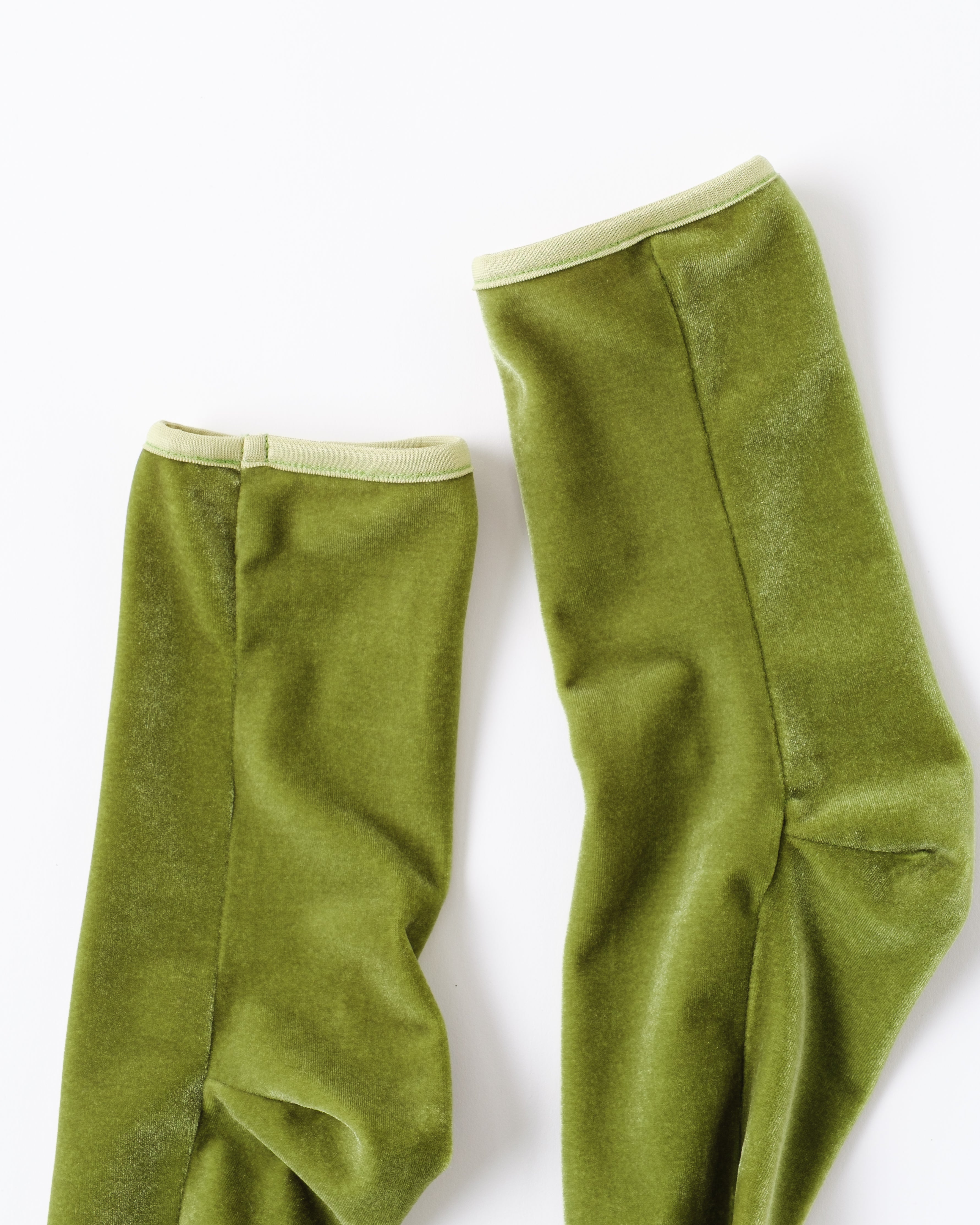 【SIMONE】Ankle Socks (apple green)
