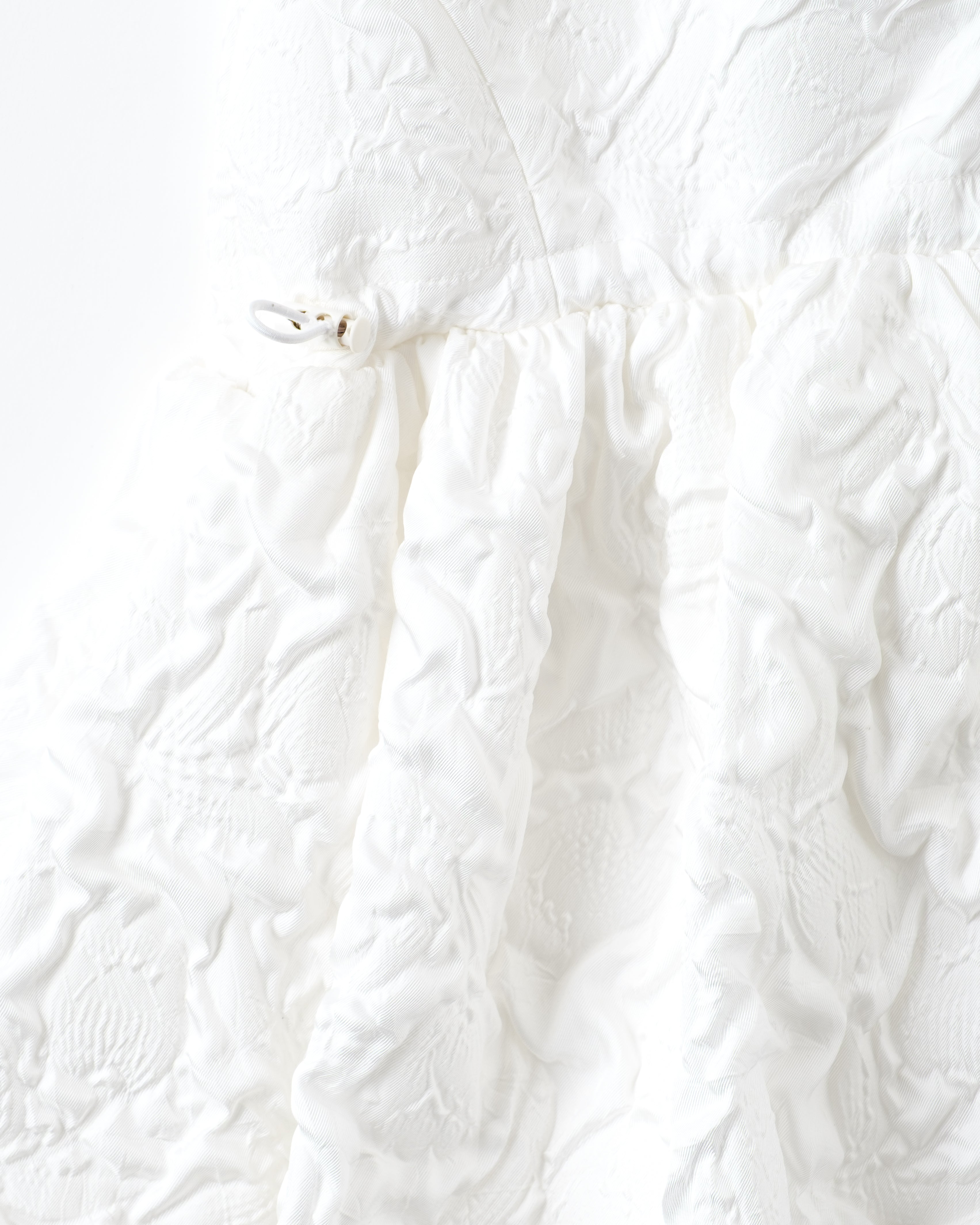 Balloon cami tunic (White)