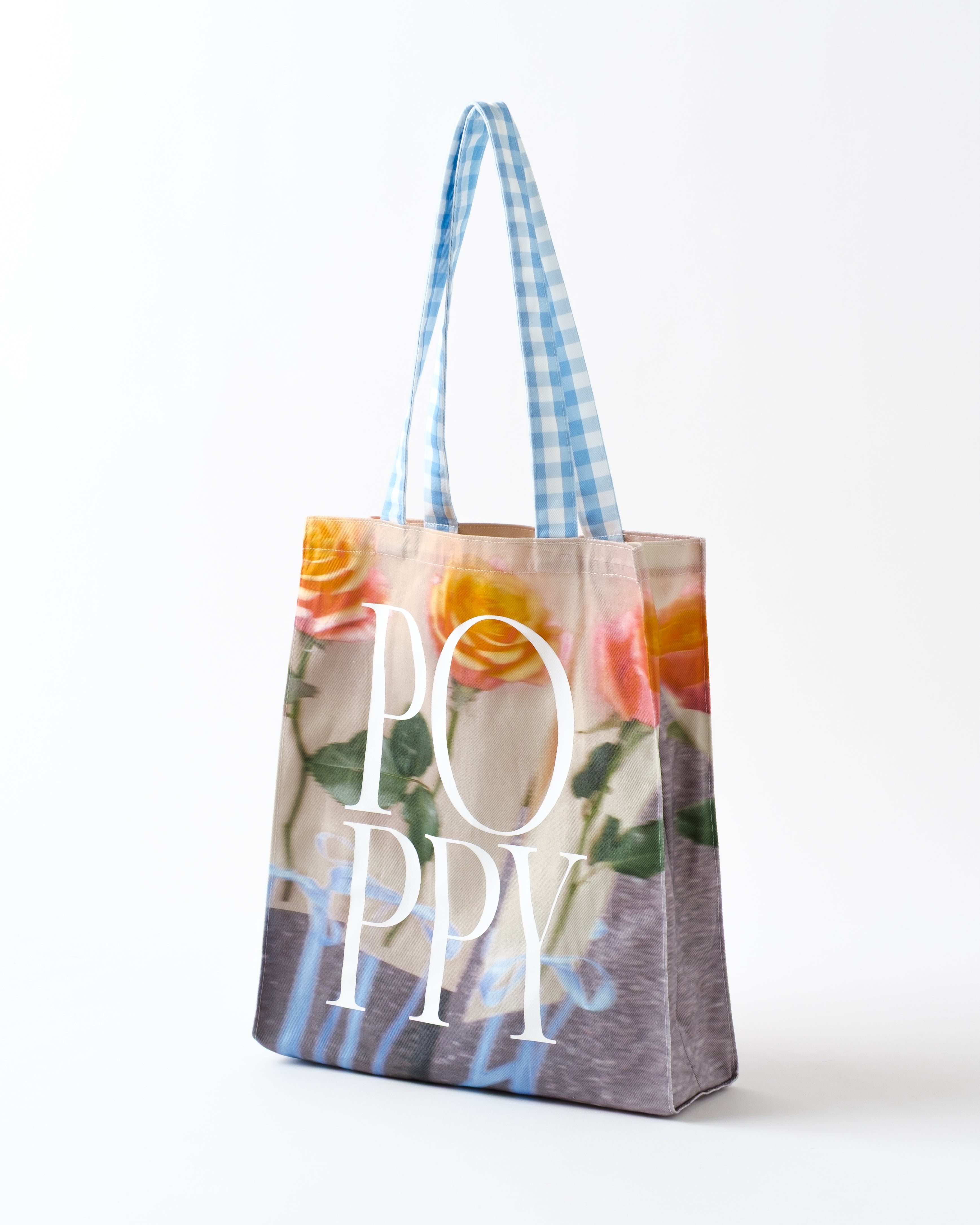 Photo ROSES Blue tote bag