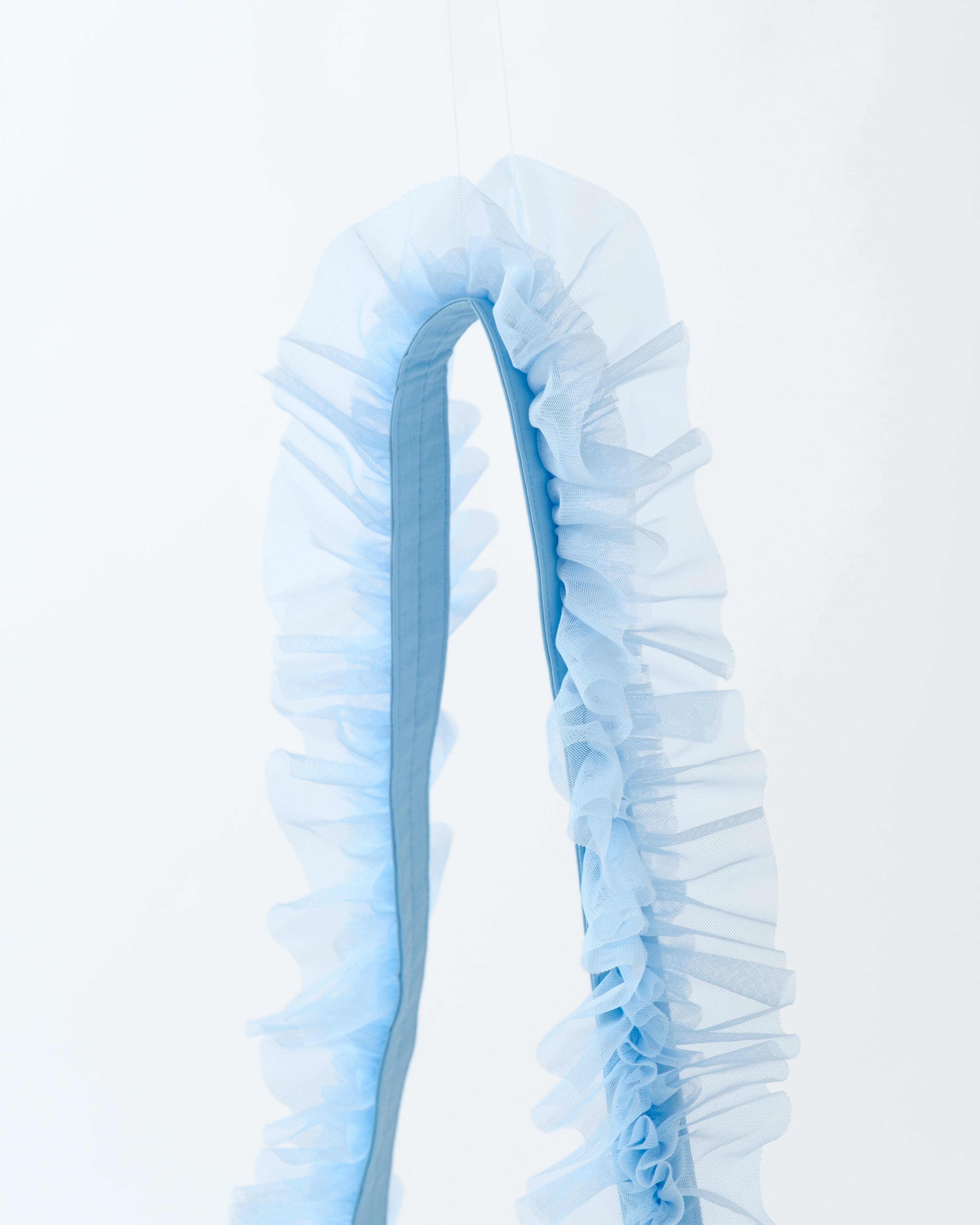 Tulle Frill Bag (blue)