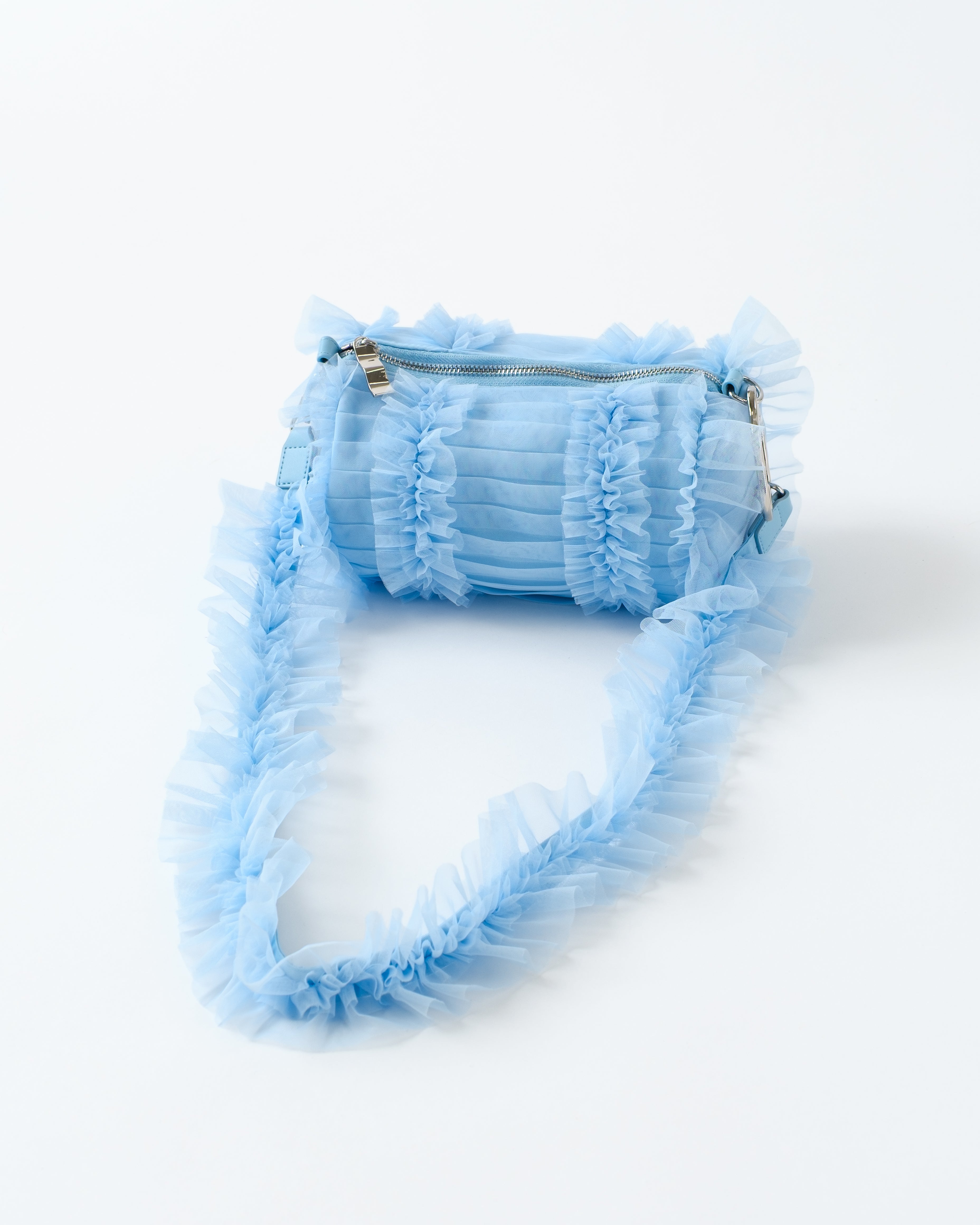 Tulle Frill Bag (blue)