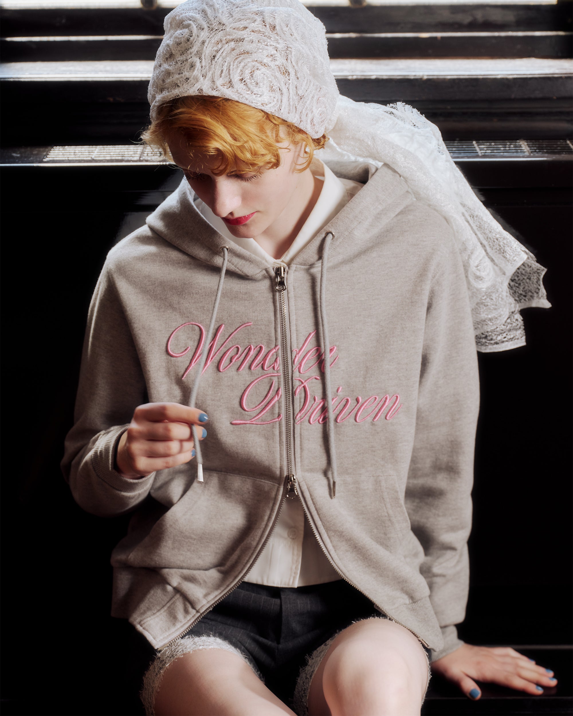 Cool Embroidery Unisex Hoodie