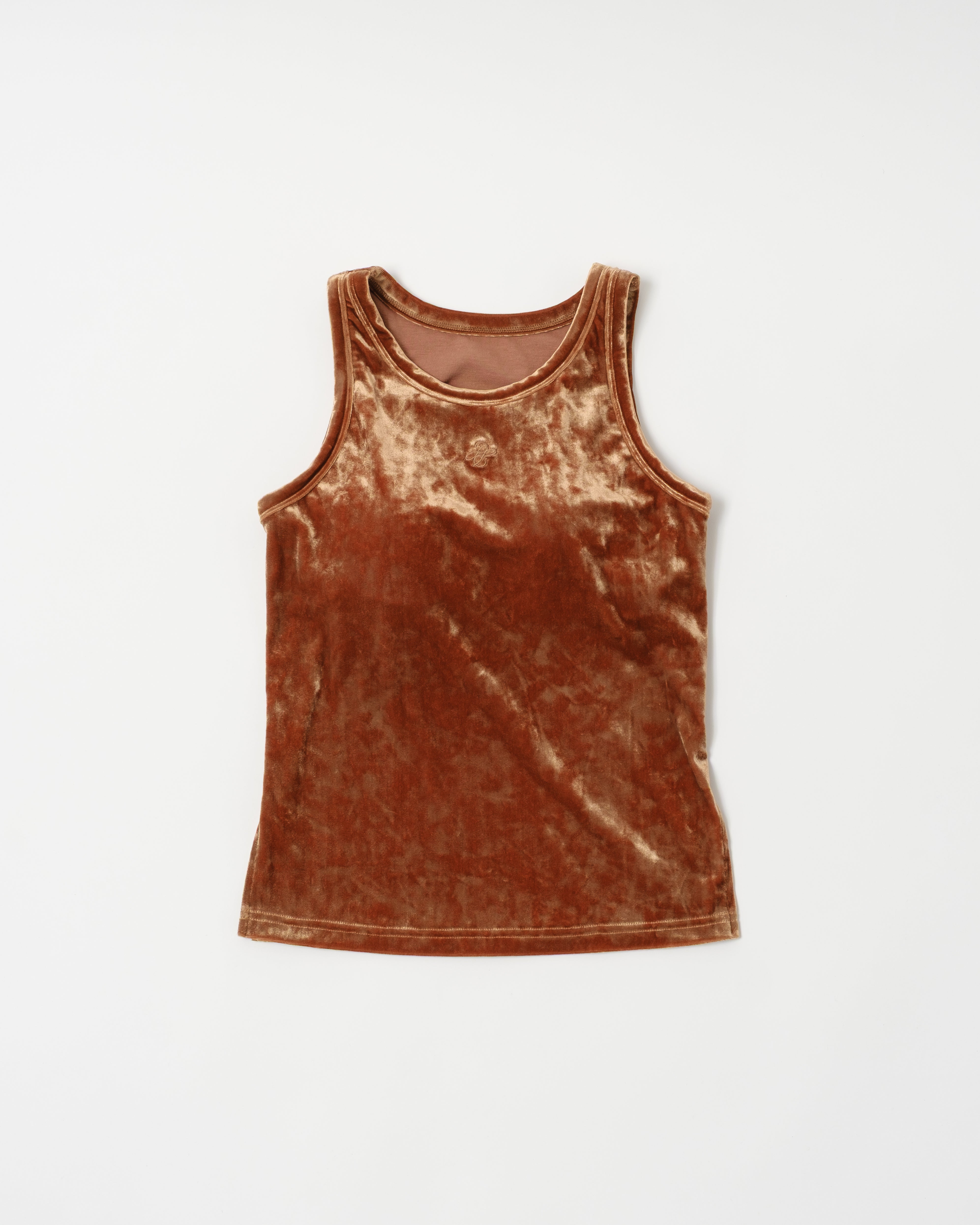 Velour tank top