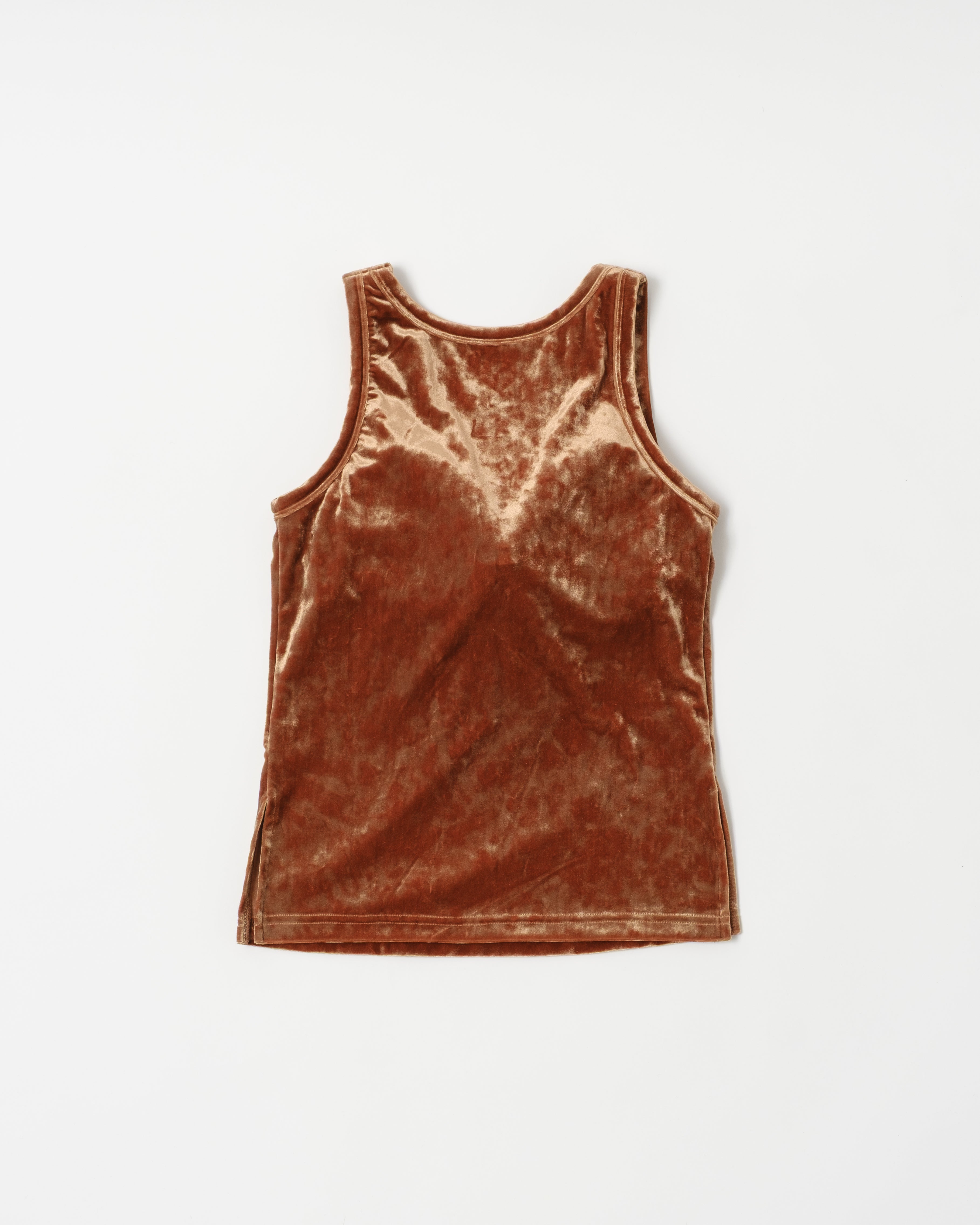 Velour tank top