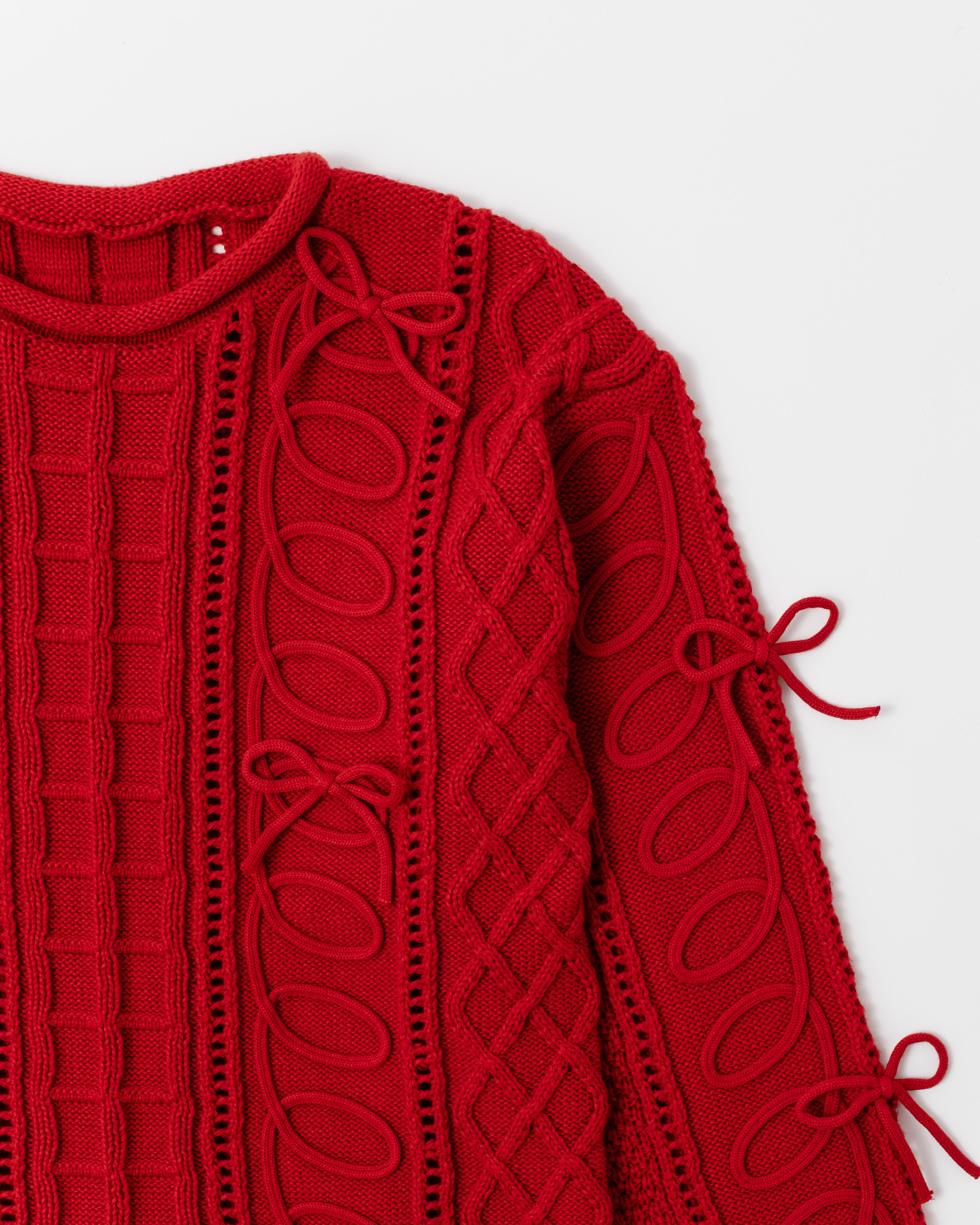 Kurukuru ribbon knit