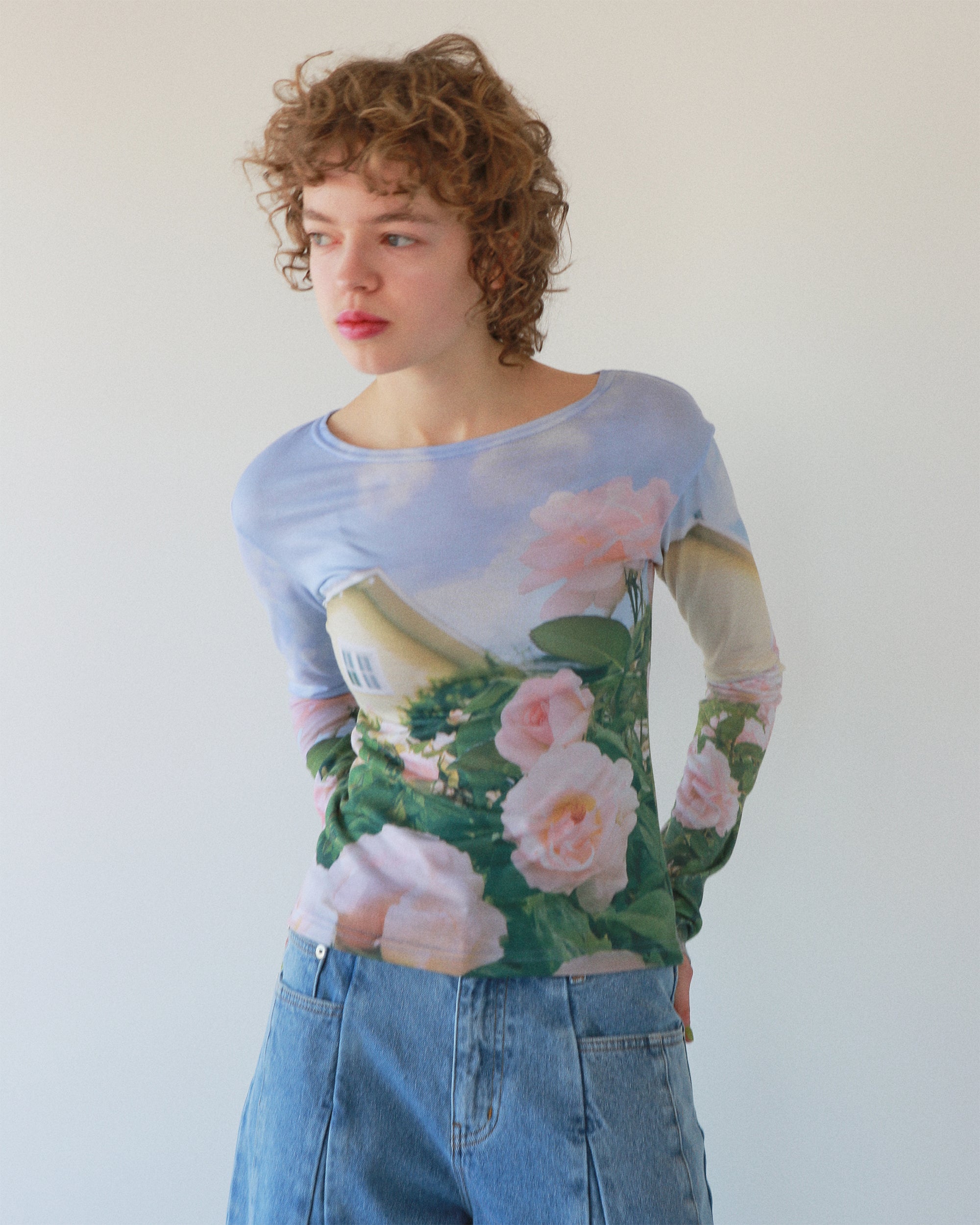 Captured scenery top