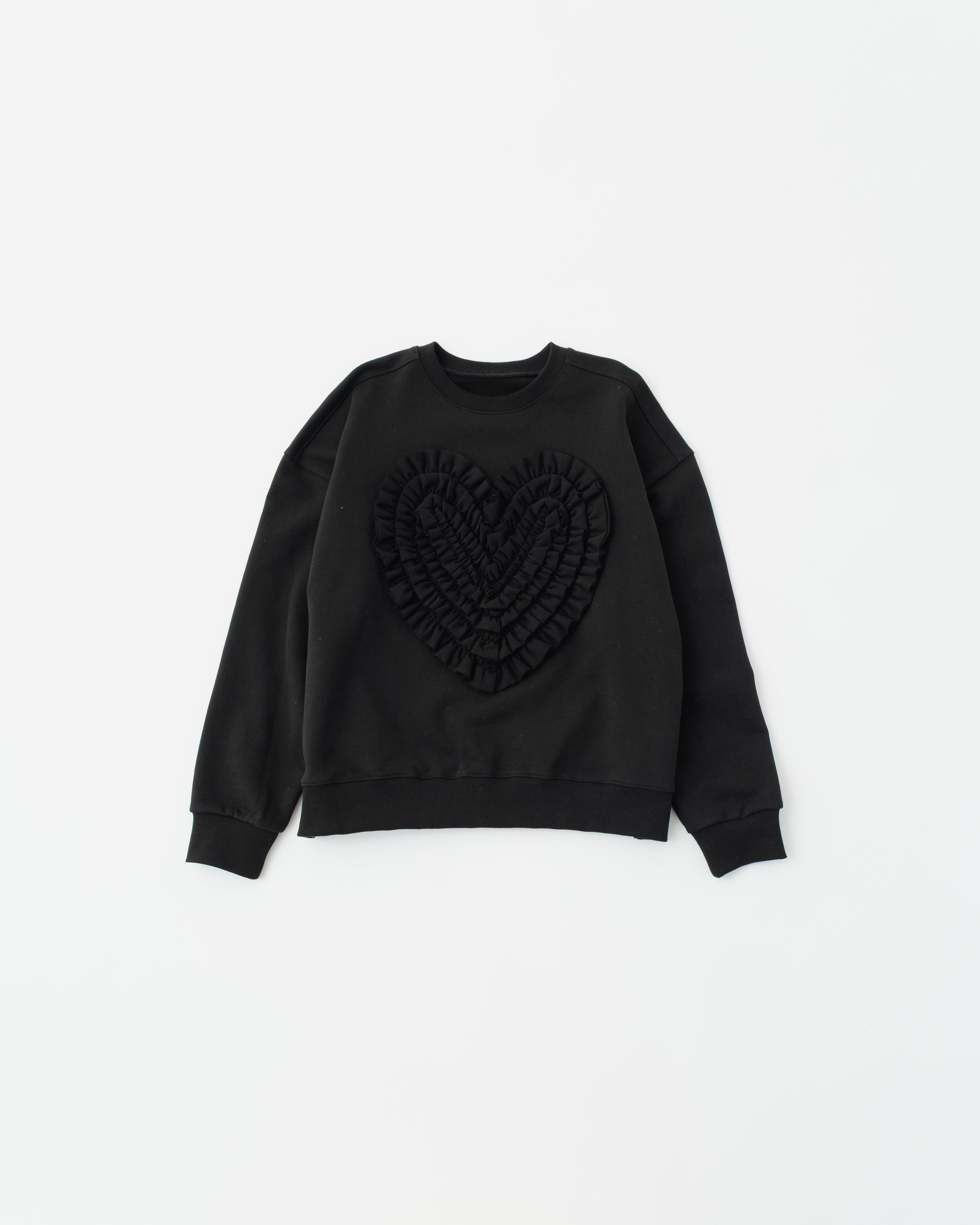 <b>POPUP先行販売</b><br>Heart gathered sweatshirt